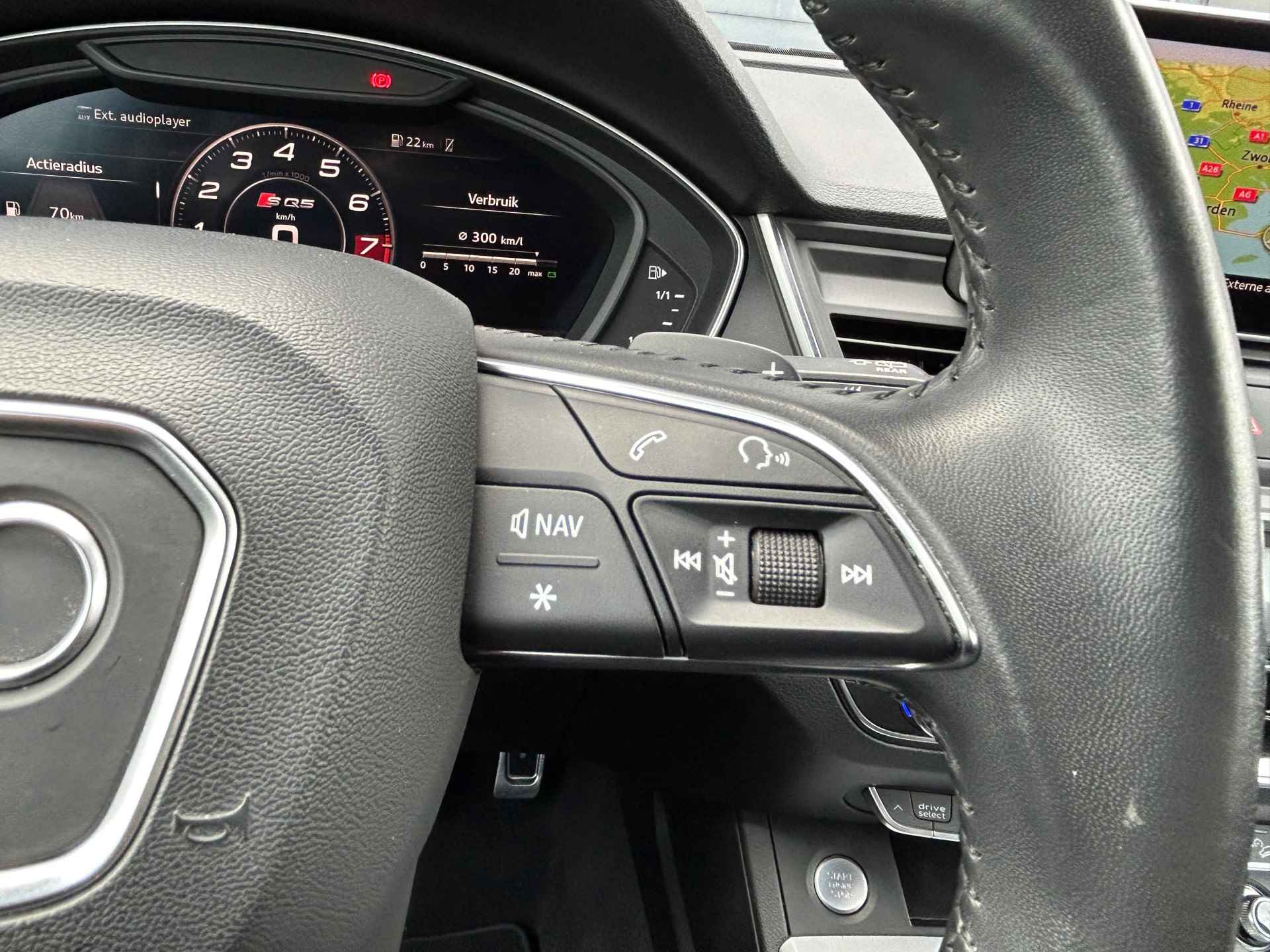 Audi Q5 55 TFSI e 367 pk quattro Competition | Navigatie | Rondom Camera | Wegklapbare Trekhaak | - 28/39