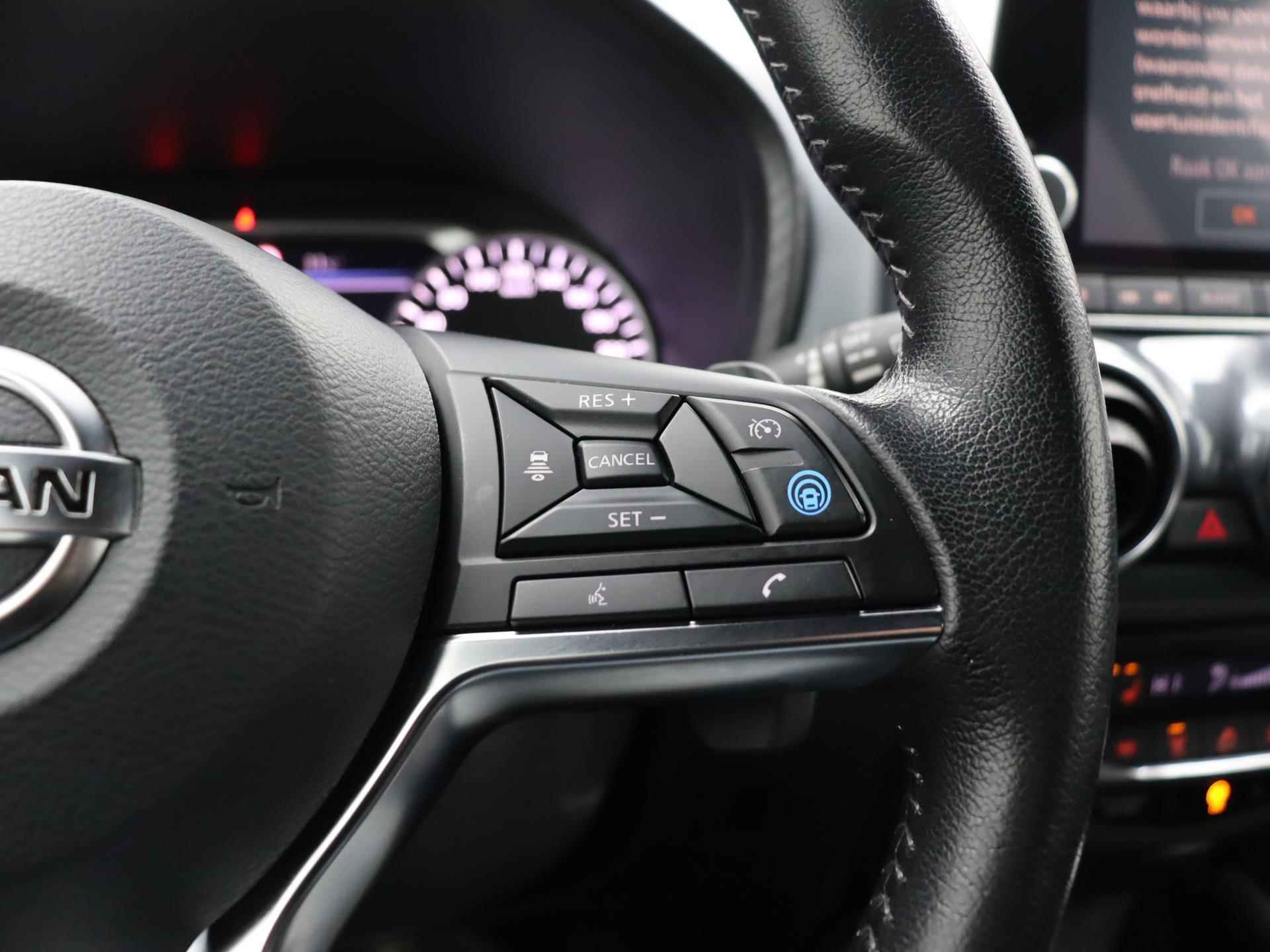 Nissan Juke 1.0 DIG-T N-Design 19" LMV | ACC | 360 graden camera | Navigatie | Stoelverwarming - 11/32