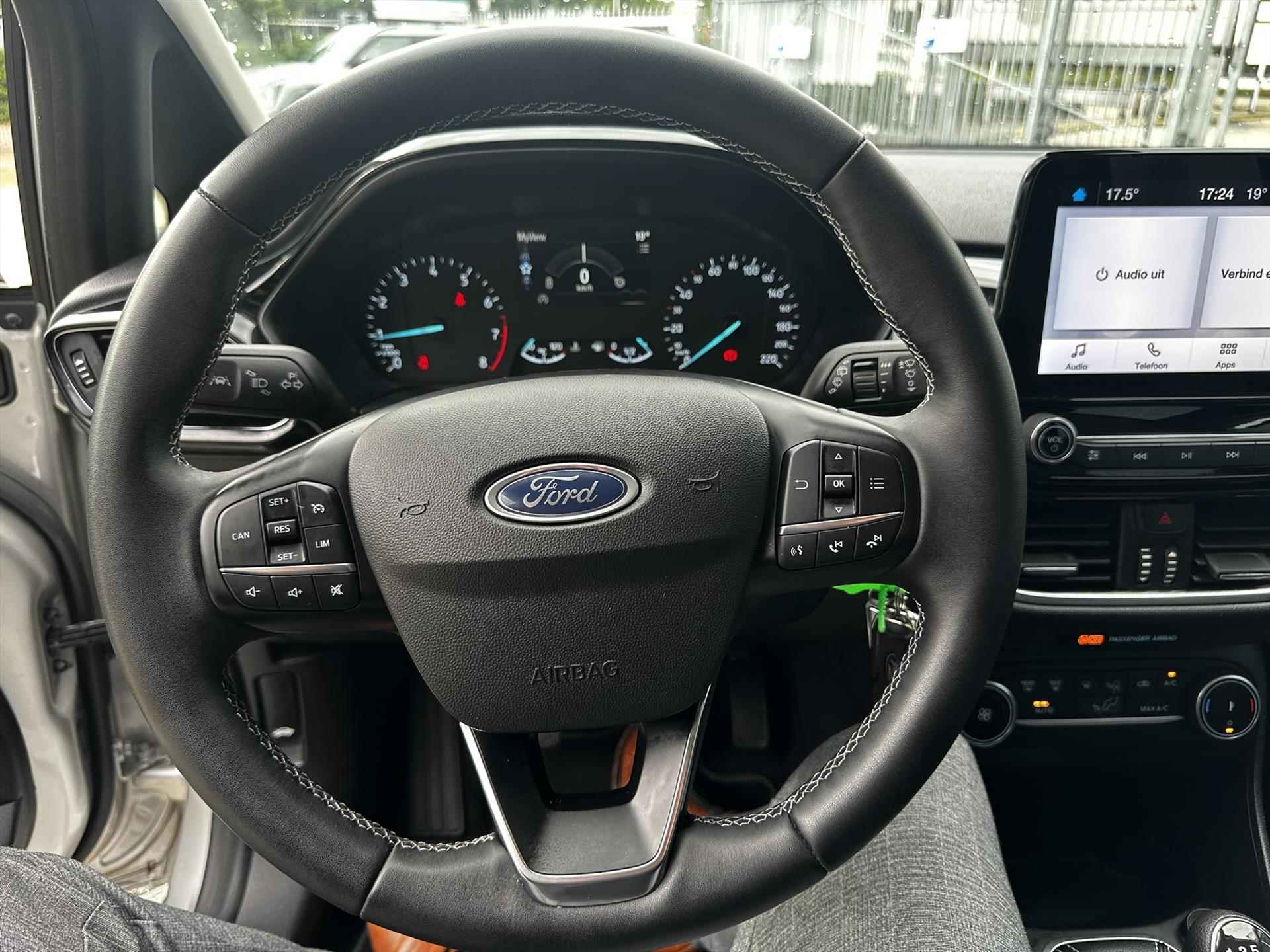 FORD Fiesta 1.0 EcoBoost 125pk mHEV 5dr Titanium | Full Led Koplampen | Climate Control | Cruise Control | Apple Carplay | Android Auto | - 8/34