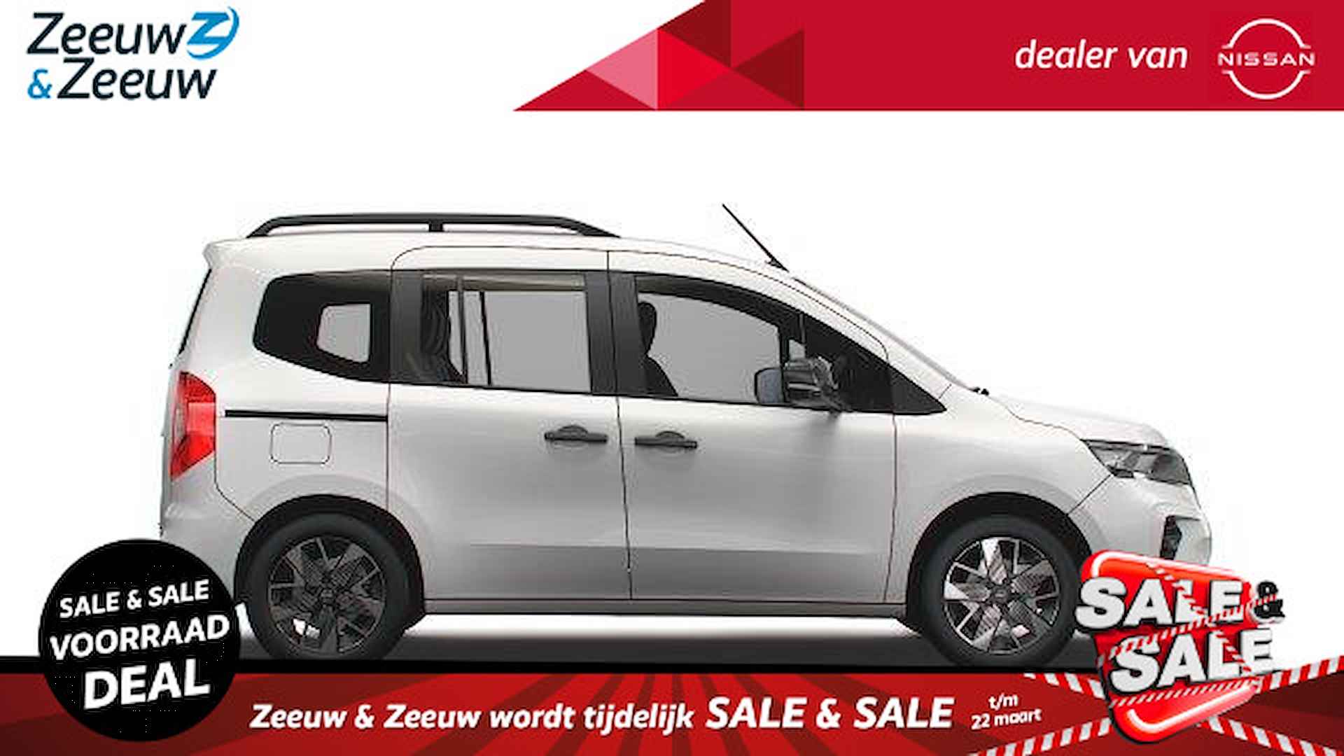 Nissan TOWNSTAR EVALIA Tekna 7 ZITS L2 45 kWh | 100% ELECTRISCHE 7 ZITTER |