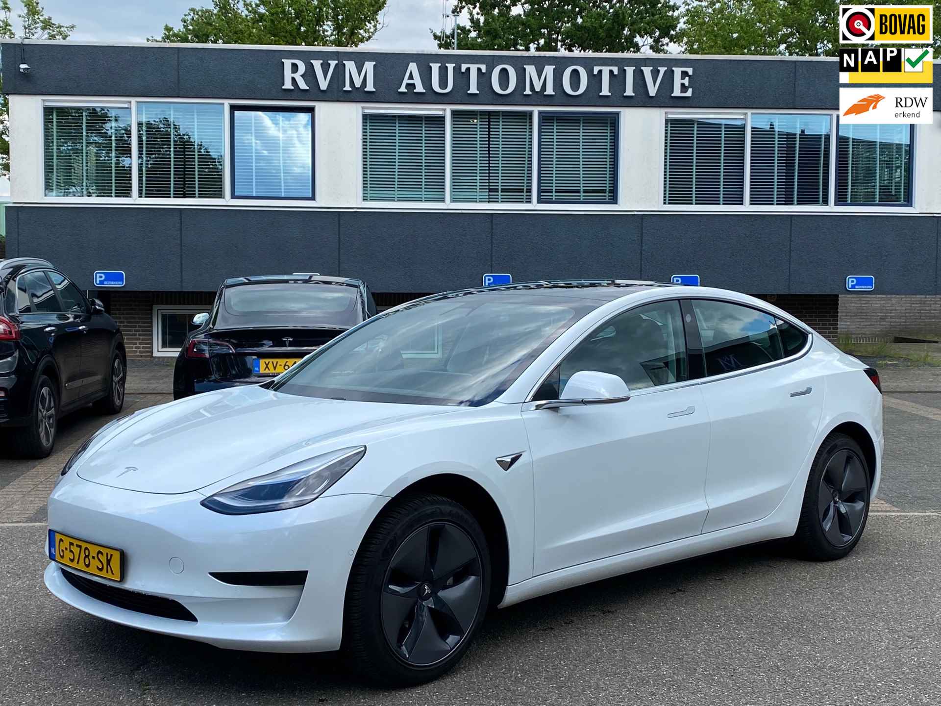 Tesla Model 3 Standard RWD Plus 60 kWh ORG. NL. NAP KM. | * 20.578 EX BTW * | LEDER | AUTOPILOT - 1/27