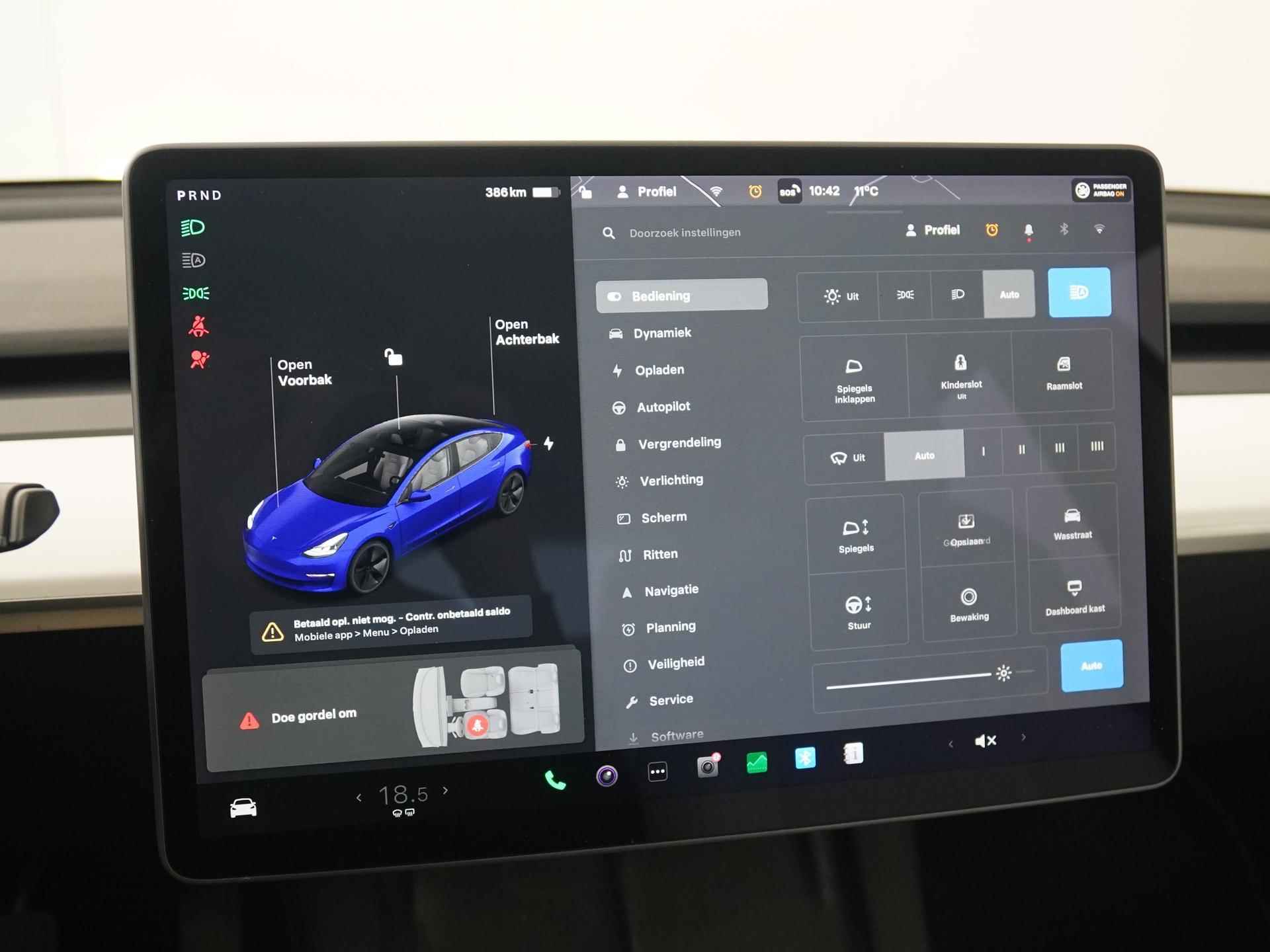 Tesla Model 3 Long Range AWD Dual | Camera | Adapt.cruise | Blind spot | Premium Audio | Zondag open! - 18/45