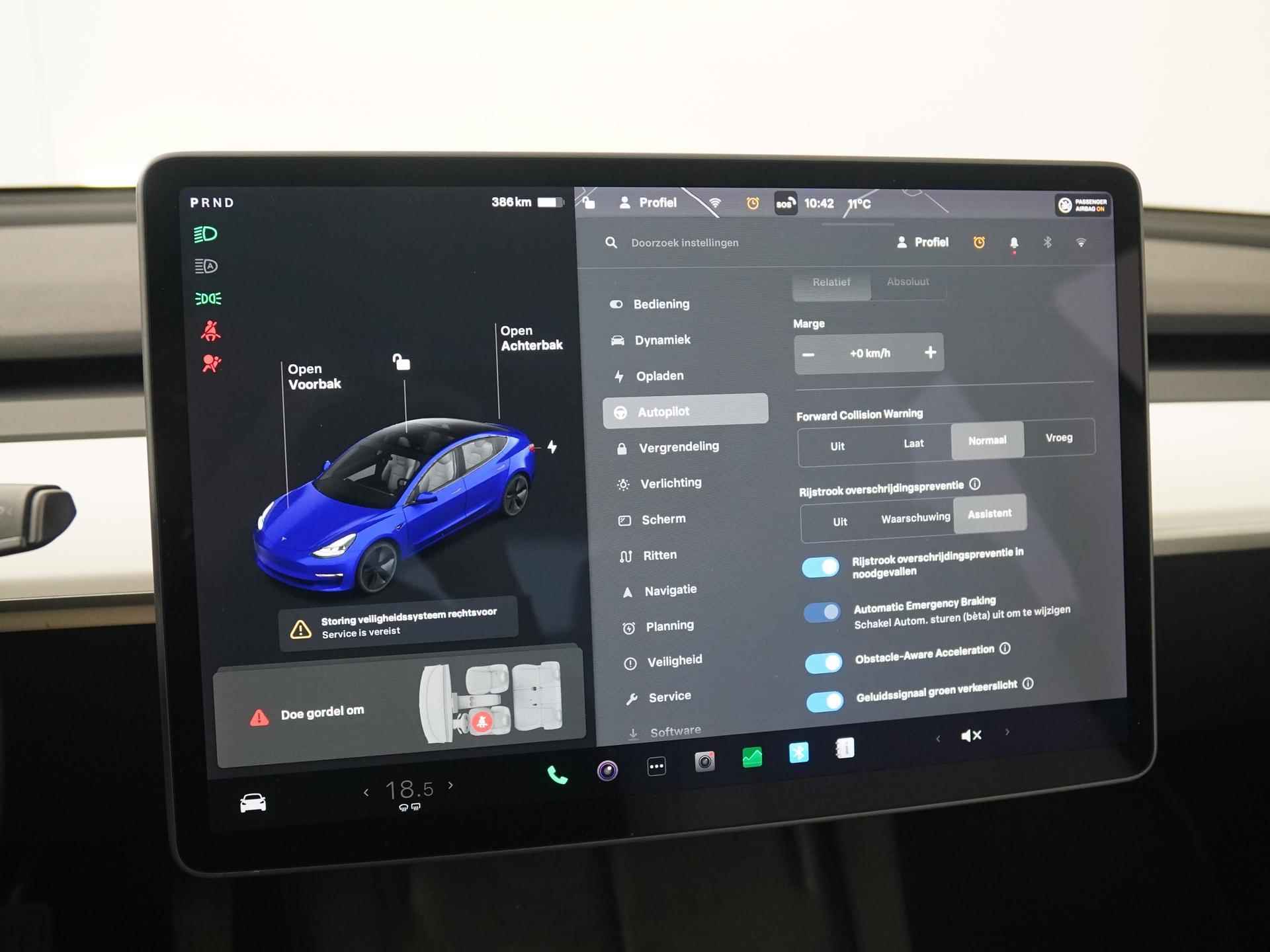 Tesla Model 3 Long Range AWD Dual | Camera | Adapt.cruise | Blind spot | Premium Audio | Zondag open! - 21/45