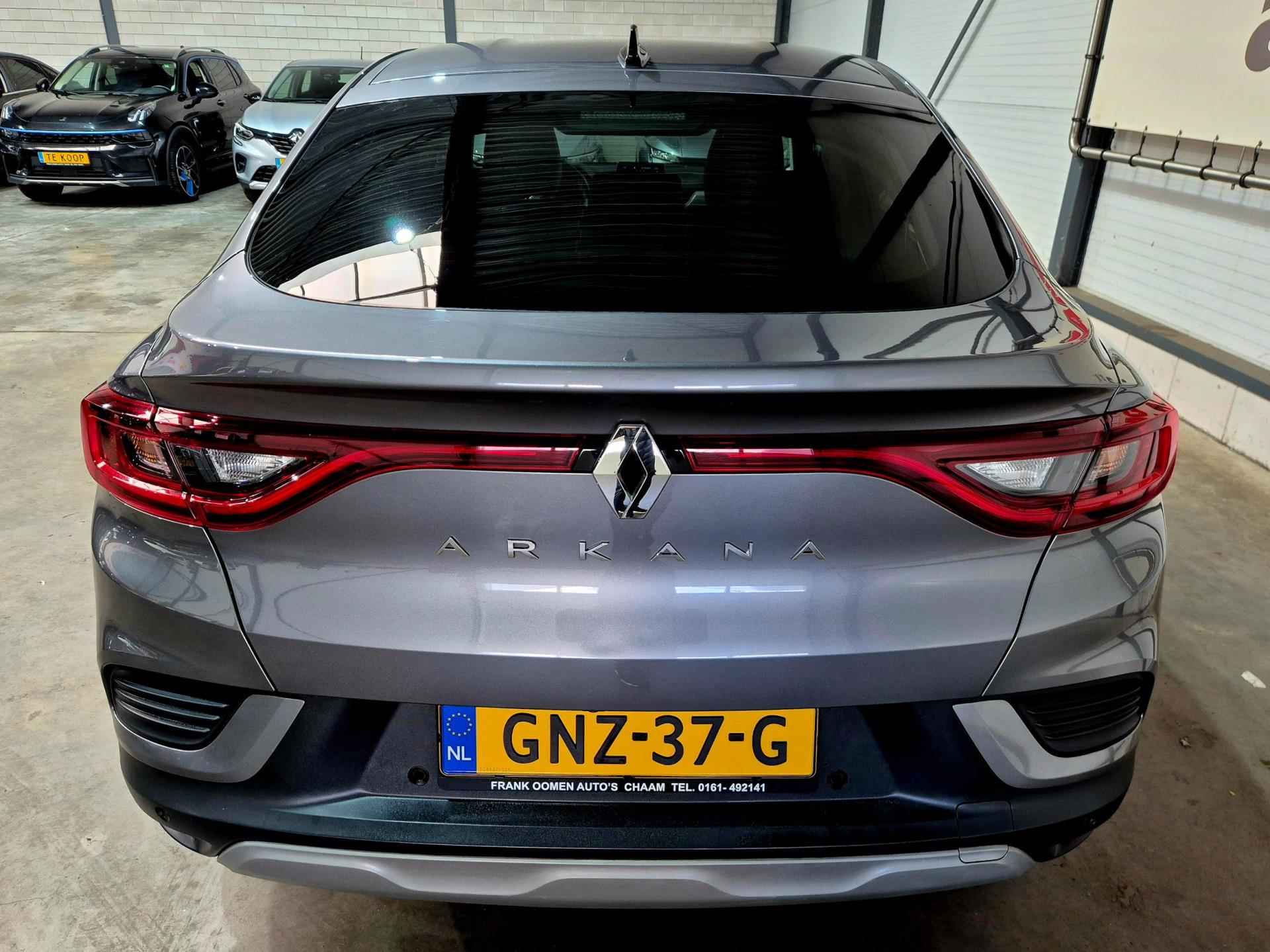 Renault ARKANA 1.3 mild hybrid 140 + LED|Keyless|Navi|Apple|Android|Camera|PDC|Lane assist|18"LMV|12 maanden Bovag garantie - 6/35