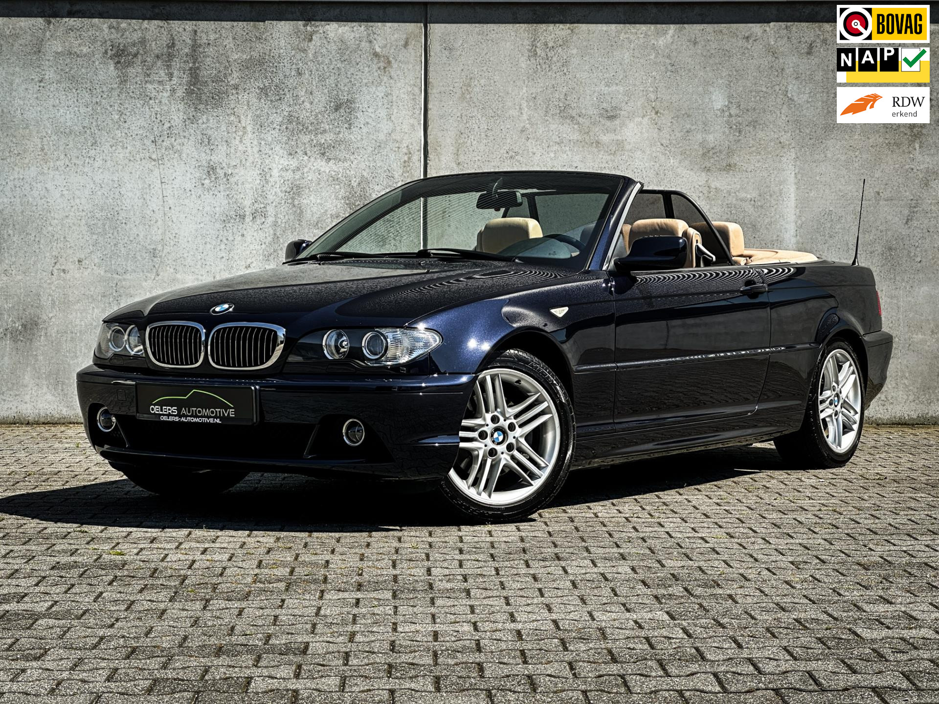 BMW 3-serie Cabrio 320Ci Special Executive | Leder | Xenon | Clima | Cruise | Blauw metalic | Volledig origineel |