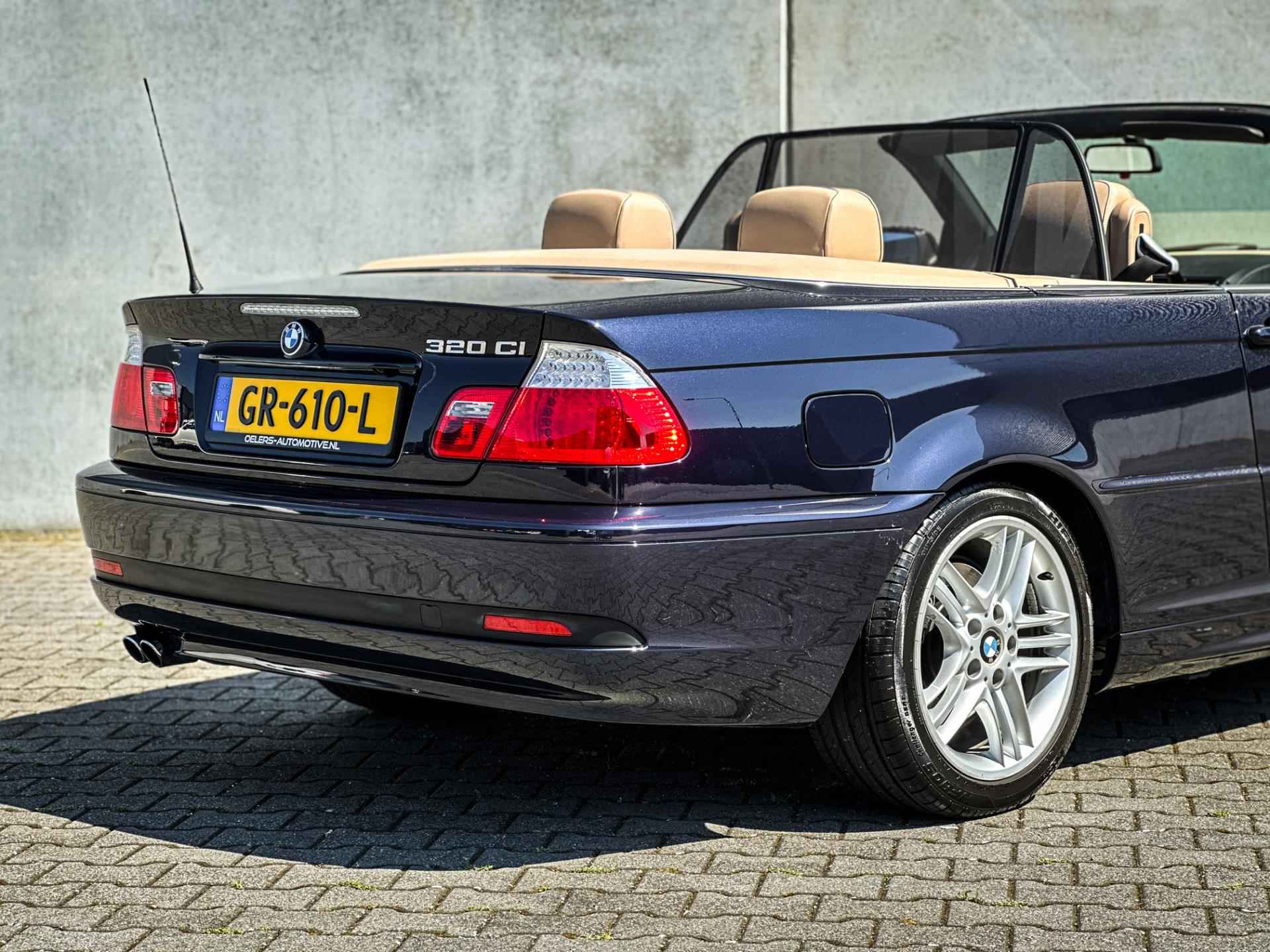 BMW 3-serie Cabrio 320Ci Special Executive | Leder | Xenon | Clima | Cruise | Blauw metalic | Volledig origineel | - 4/42