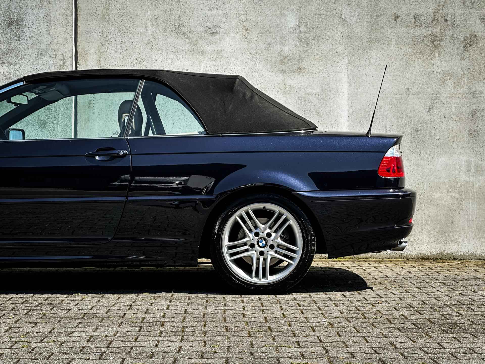 BMW 3-serie Cabrio 320Ci Special Executive | Leder | Xenon | Clima | Cruise | Blauw metalic | Volledig origineel | - 11/42