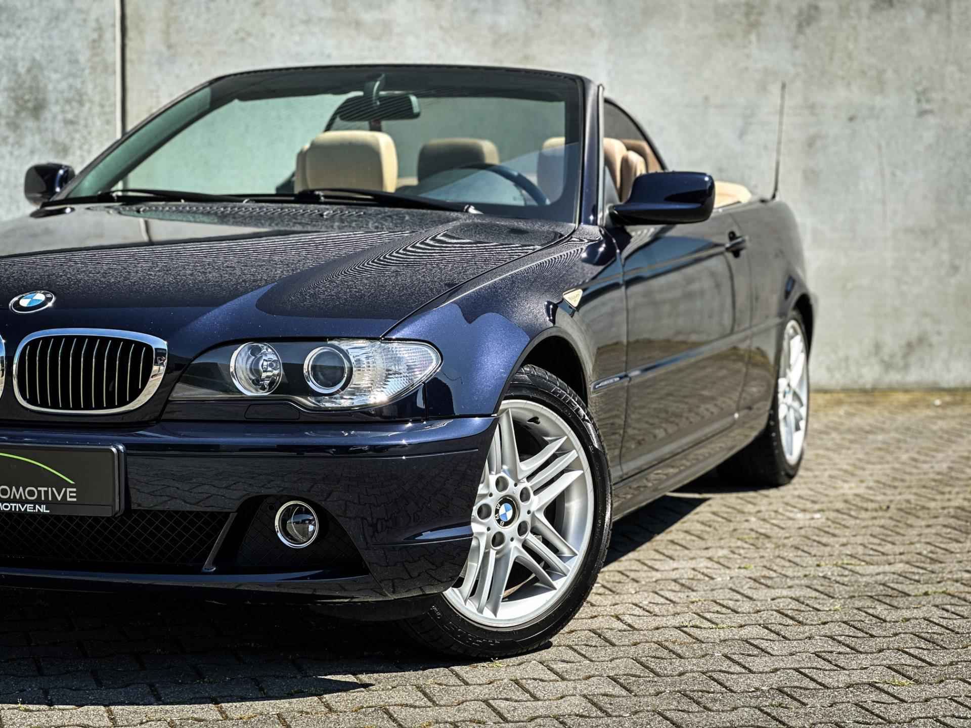 BMW 3-serie Cabrio 320Ci Special Executive | Leder | Xenon | Clima | Cruise | Blauw metalic | Volledig origineel | - 14/42