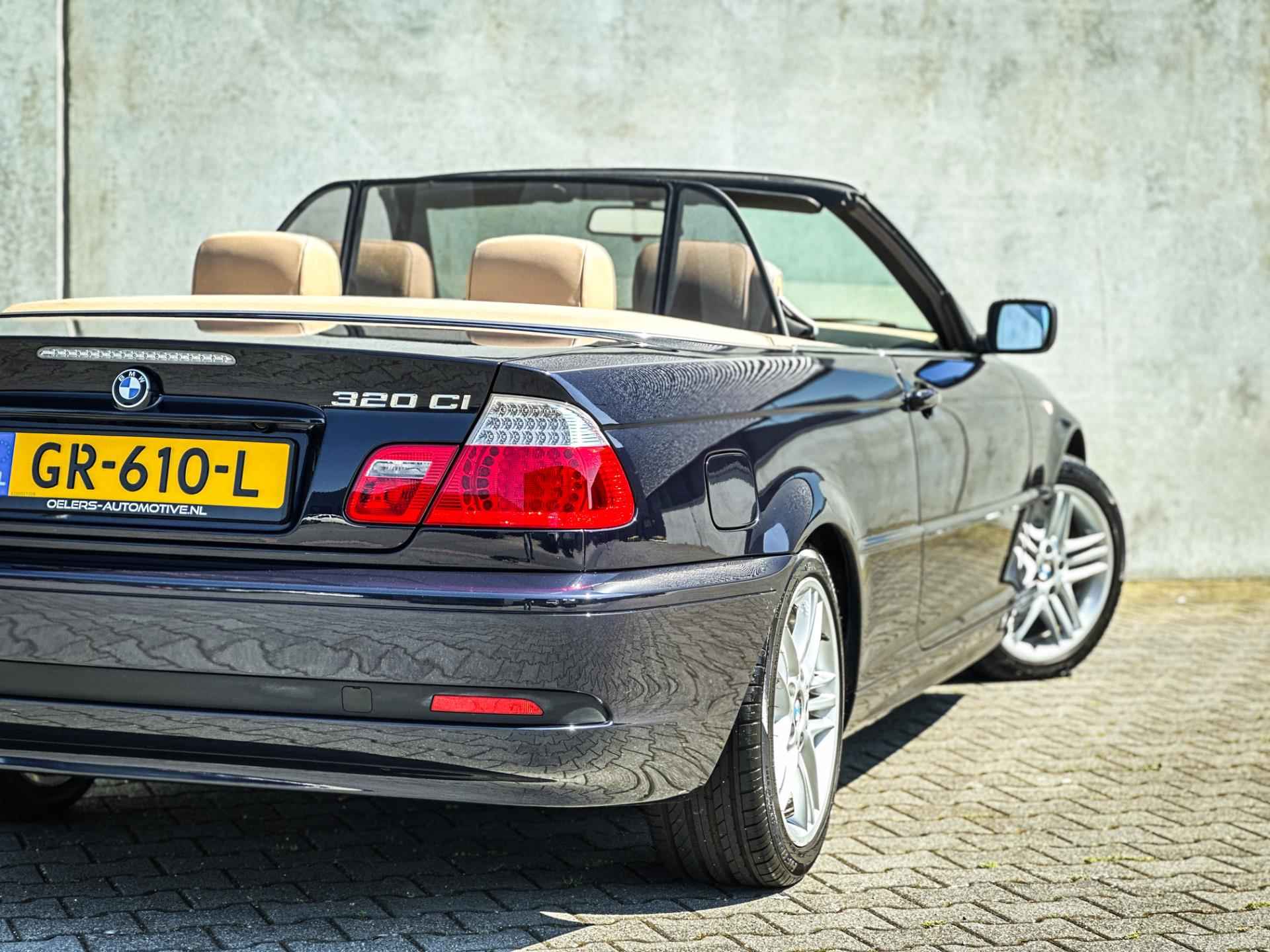 BMW 3-serie Cabrio 320Ci Special Executive | Leder | Xenon | Clima | Cruise | Blauw metalic | Volledig origineel | - 15/42