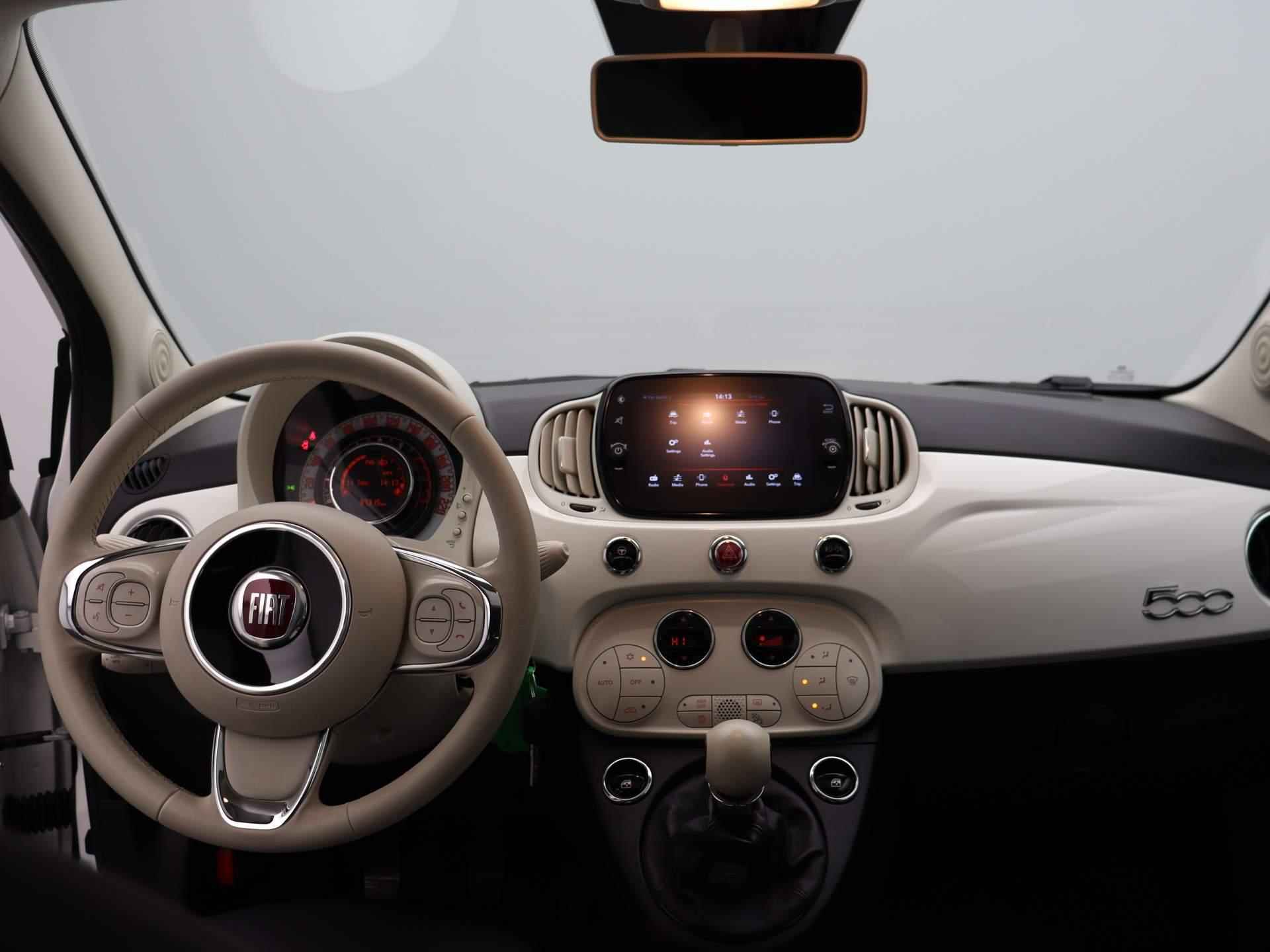 Fiat 500 1.0 Hybrid Dolcevita | Panoramadak | Apple CarPlay | Climate Control | Parkeersensoren | 16'' Velgen - 8/22