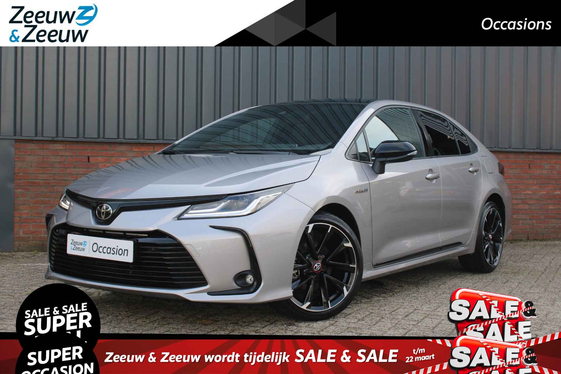 Toyota Corolla 1.8 Hybrid GR-Sport |Zeer compleet|NL-auto|Dealer onderhouden|18" Lichtmetalen velgen|