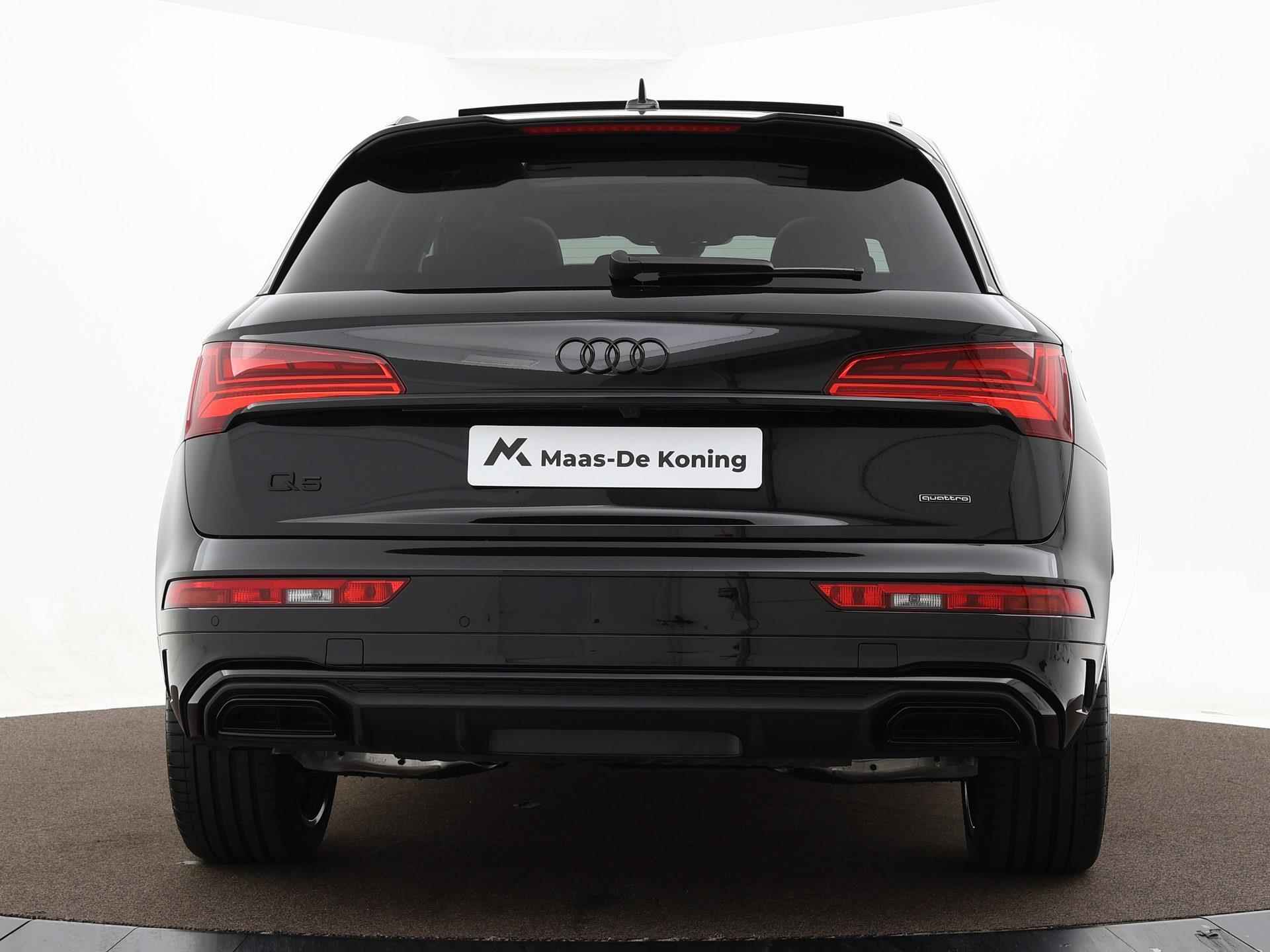 Audi Q5 50 TFSIe 300pk S-Tronic Quattro S Edition | Panoramadak | Matrix LED | Camera | Keyless | Luchtvering | Zwart Optiek Plus | 21"Velgen | Stoelverwarming | - 8/36