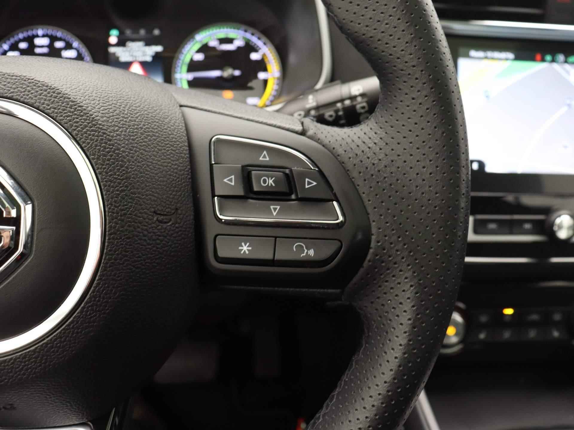 MG ZS EV Luxury | Leder | Panoramadak | Camera | Navi | Apple CarPlay | - 21/27