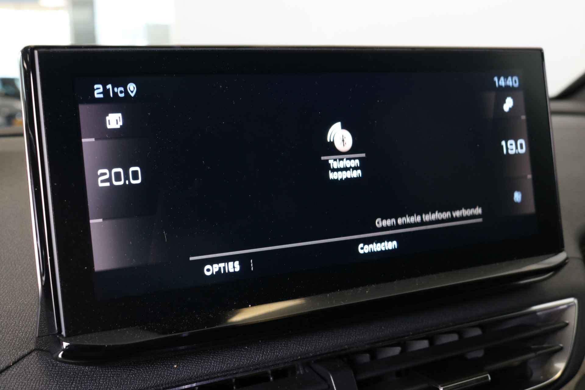 Peugeot 3008 1.2 130PK GT Black Pack | Automaat | Adaptieve Cruise | Stoelverwarming | Dode hoek | 19''LMV  | Camera | Bluetooth | Navigatie | Leder/Stof | Carplay | - 40/51