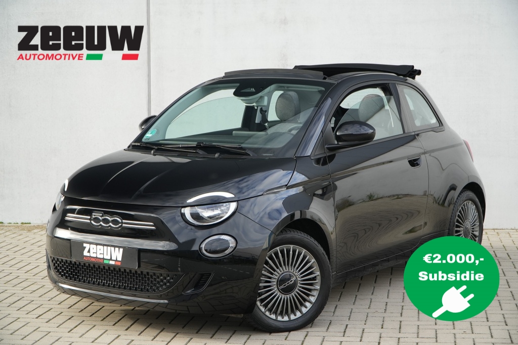 Fiat 500 C Icon 42KWH | Navi | Carplay | Clima | 16"