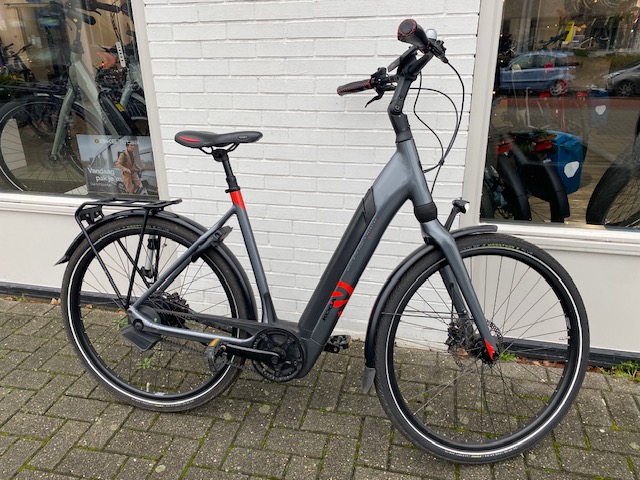 Koga E-Nova Evo PT Automatic D56 ENV Auto Elektrische Stadsfietsen basalt