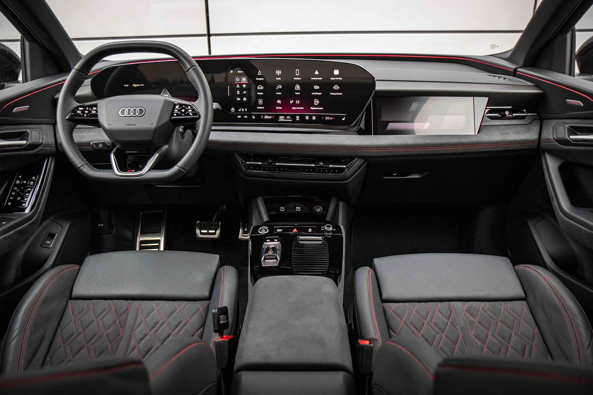 Audi Q6 e-tron 388pk S-edition 100 kWh | HUD | B&O | Sportstoelen | Tech Pro | Panoramadak - 5/45