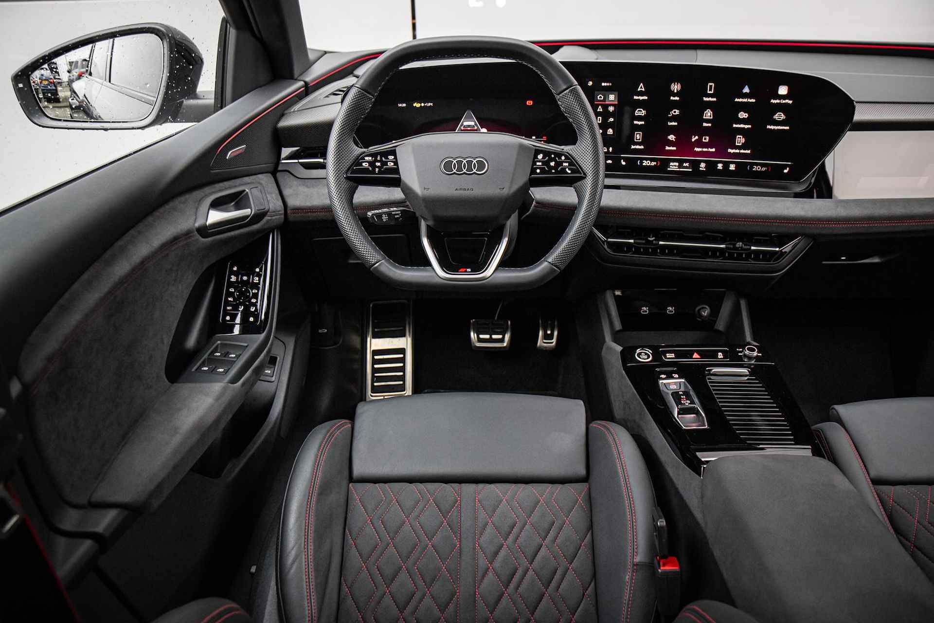 Audi Q6 e-tron 388pk S-edition 100 kWh | HUD | B&O | Sportstoelen | Tech Pro | Panoramadak - 20/45