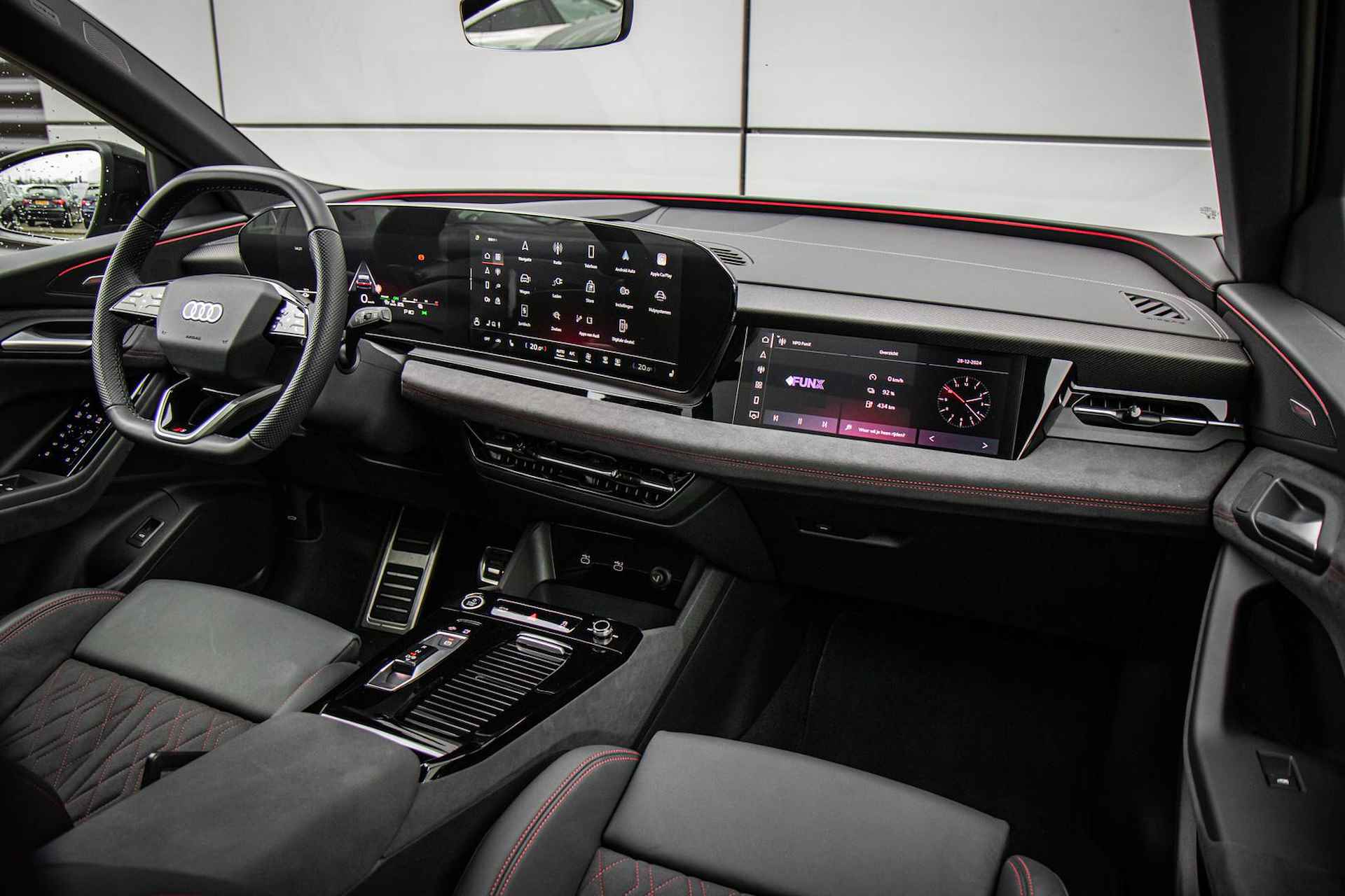 Audi Q6 e-tron 388pk S-edition 100 kWh | HUD | B&O | Sportstoelen | Tech Pro | Panoramadak - 31/45