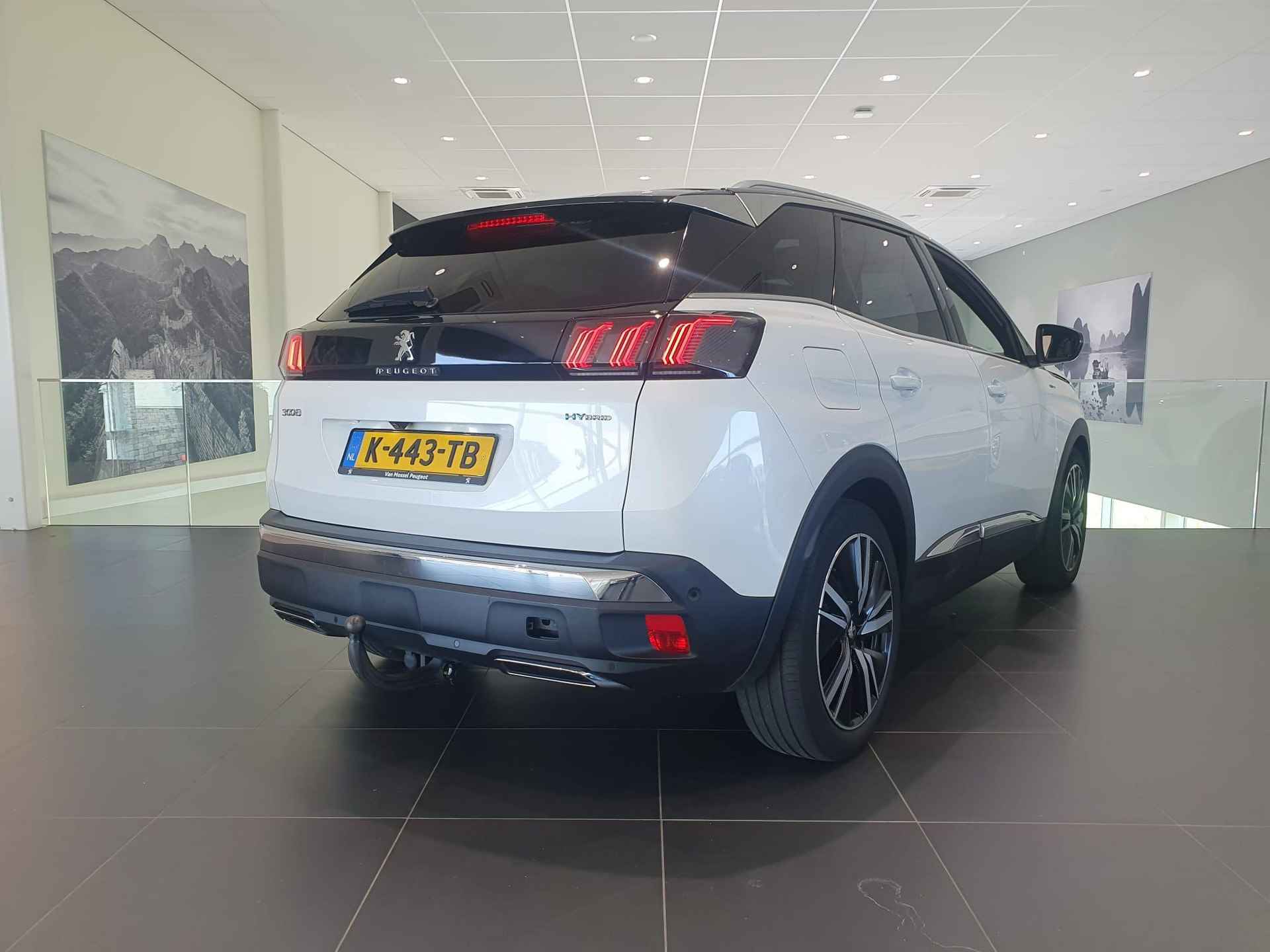 Peugeot 3008 1.6 HYbrid 225 Blue Lease GT | Schuif kanteldak | 360 camera | Stoelverwarming | Massagestand - 5/43