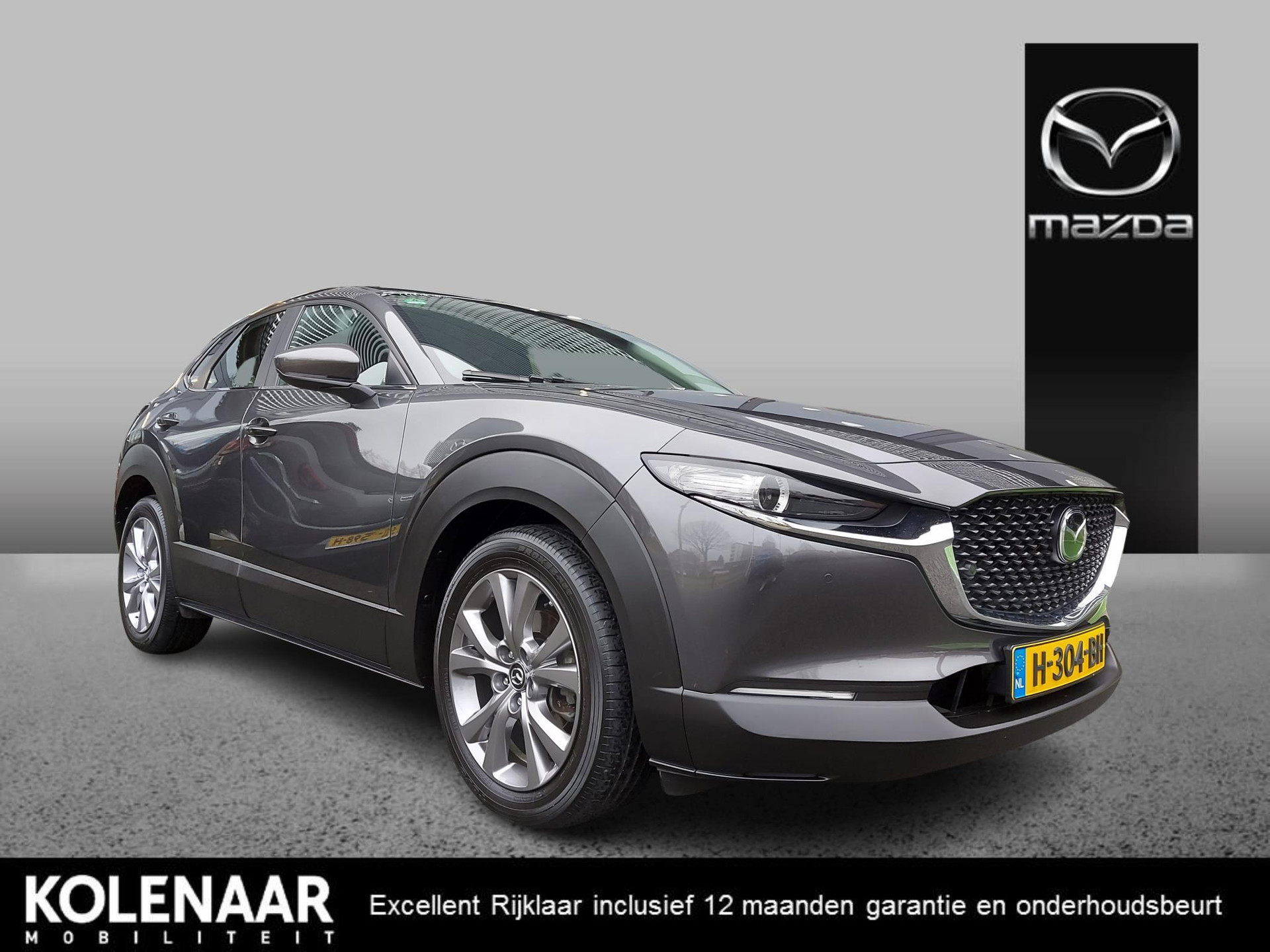 Mazda CX-30 2.0 Sky-X 180 Comfort /1e eigenaar/Afn. Trekhaak/Navi/ECC/Leder/Keyless/18 inch LMV/CarPlay bij viaBOVAG.nl