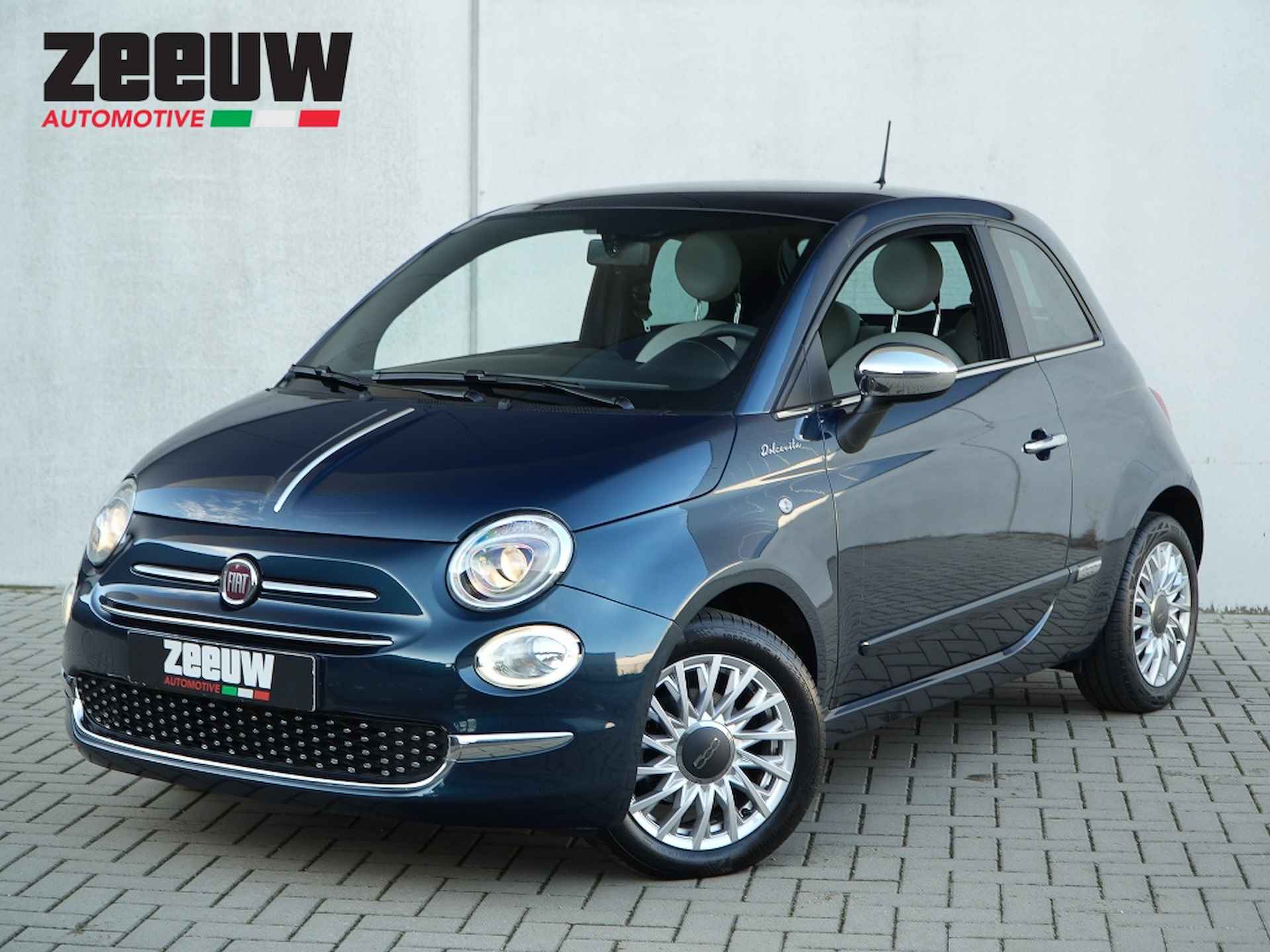 Fiat 500 1.0 Hybrid 70 PK Dolcevita | Carplay | Chrome | PDC | 15" - 1/27