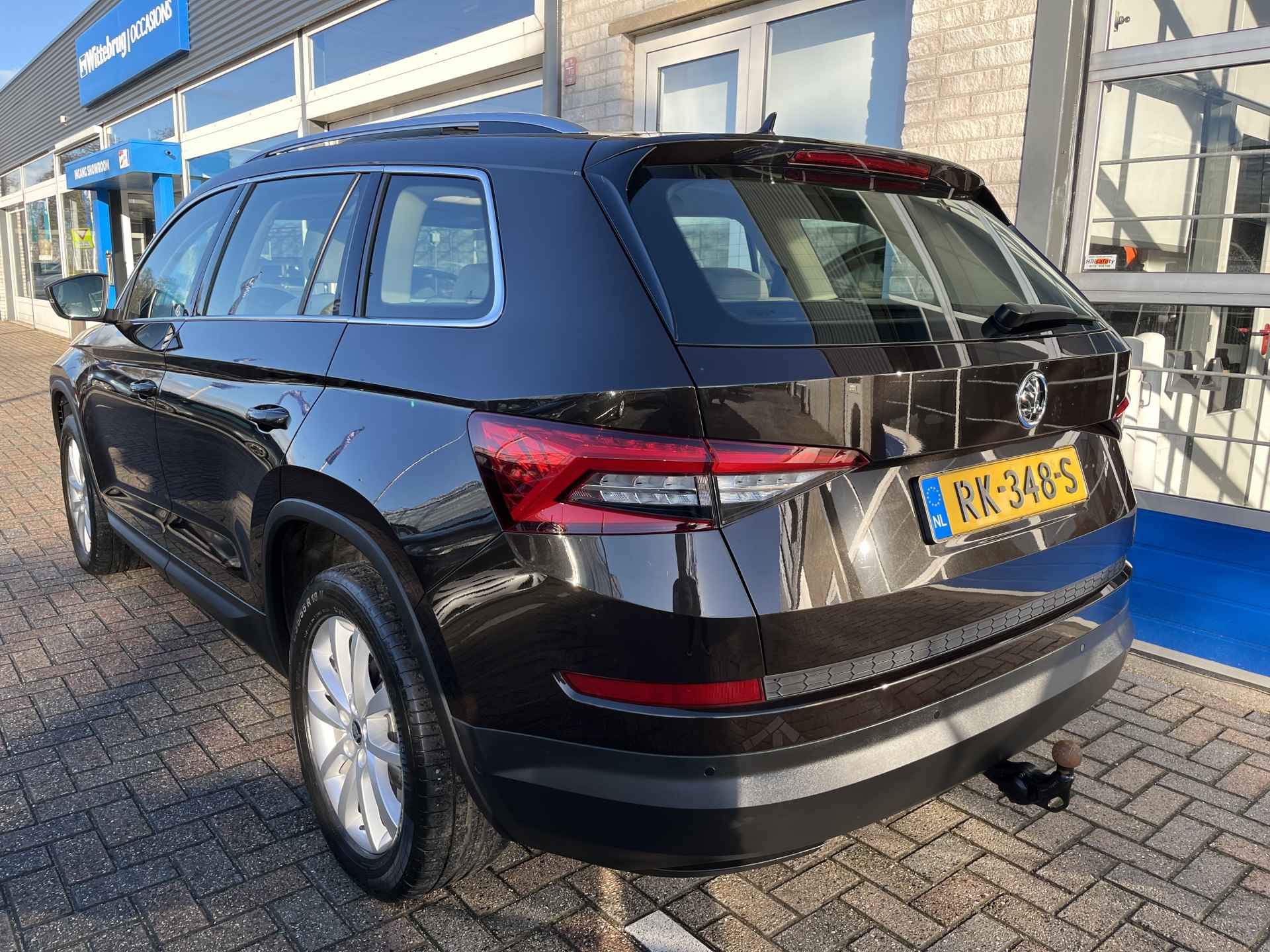 Škoda Kodiaq 2.0 TSI 4x4 Style / AUTOMAAT/ PANO/ TREKHAAK/ 180 PK/ PARK. SENSOREN/ LEDEREN MEMORY SEATS/ STOELVERWARM./ KEYLESS/ CRUISE/ APP-CONNECT/ NAVI/ CLIMA/ DAB/ 18" LMV - 6/48