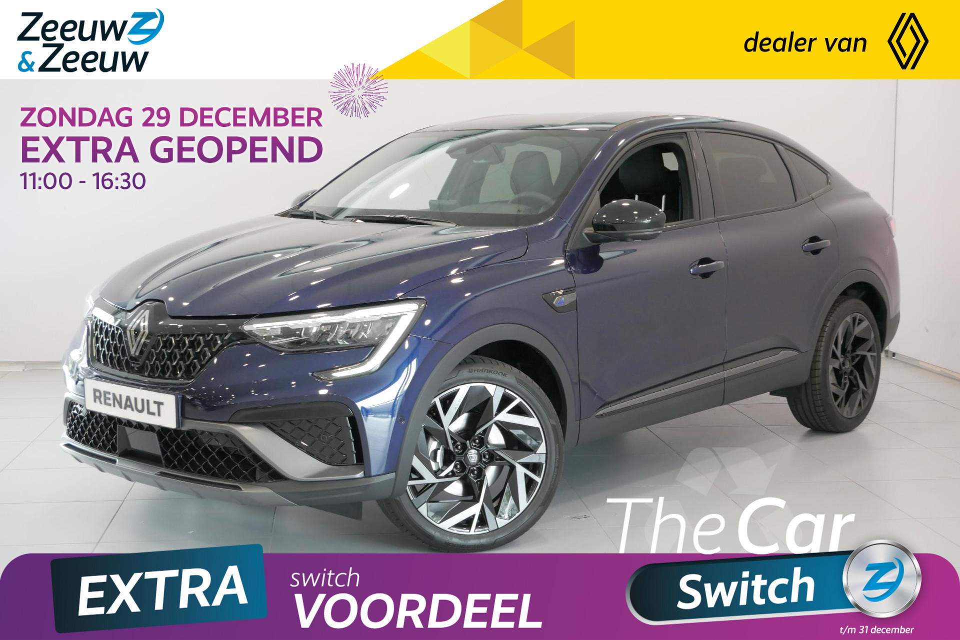 Renault Arkana 1.6 E-Tech hybrid 145 esprit Alpine Uit voorraad leverbaar *OP=OP