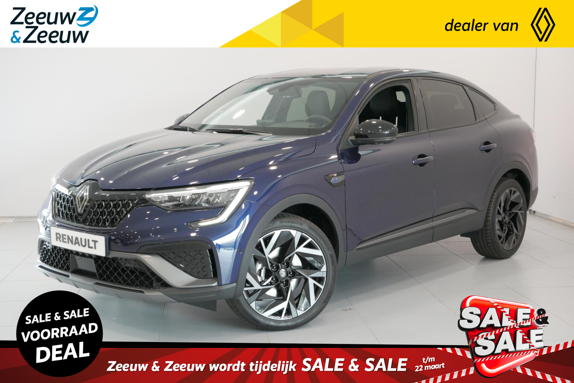 Renault Arkana 1.6 E-Tech hybrid 145 esprit Alpine Uit voorraad leverbaar *OP=OP