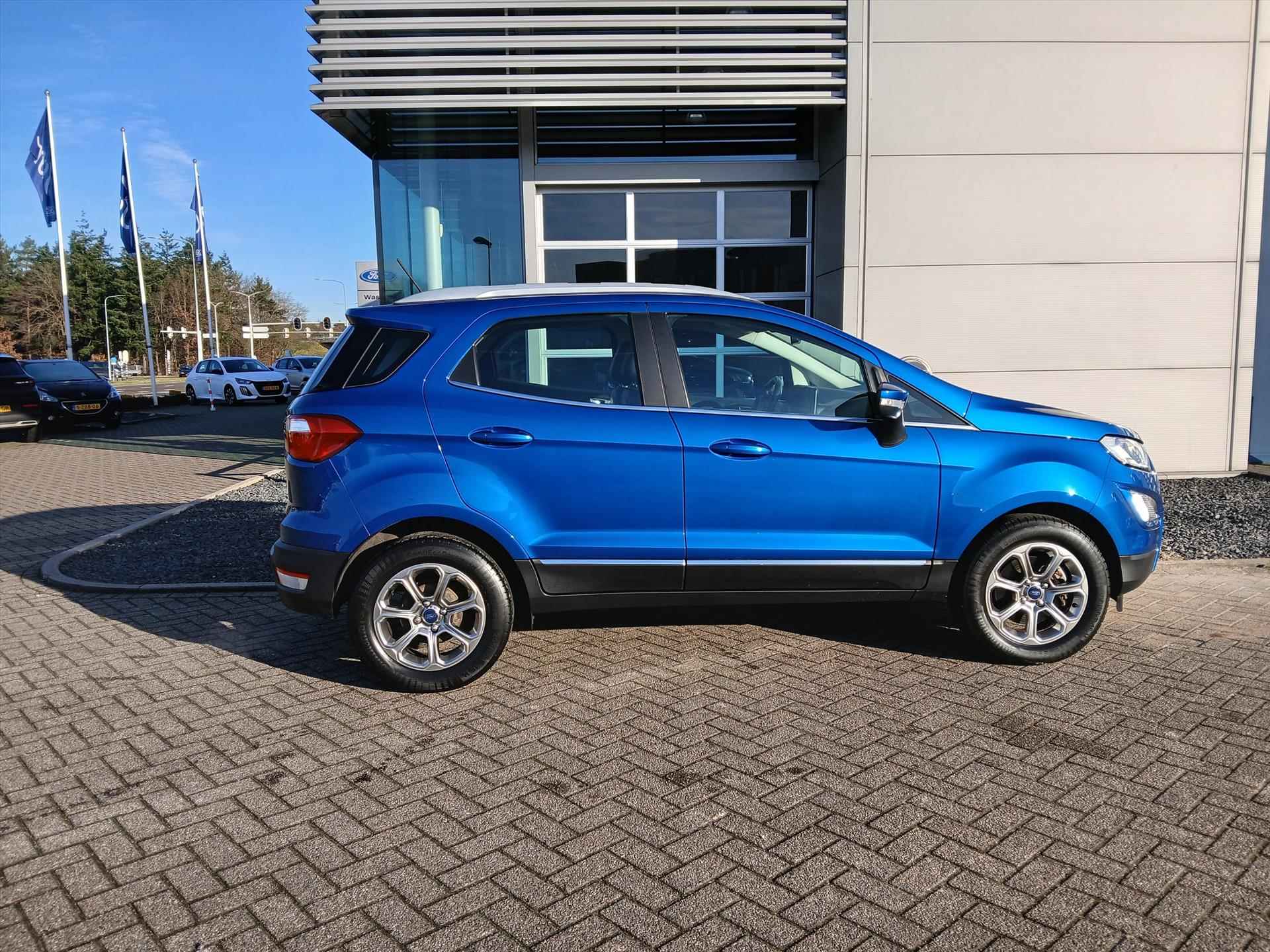 Ford Ecosport 1.0 EcoBoost 125pk Titanium | Navi by App | Licht metalen velgen | Airco | - 4/24