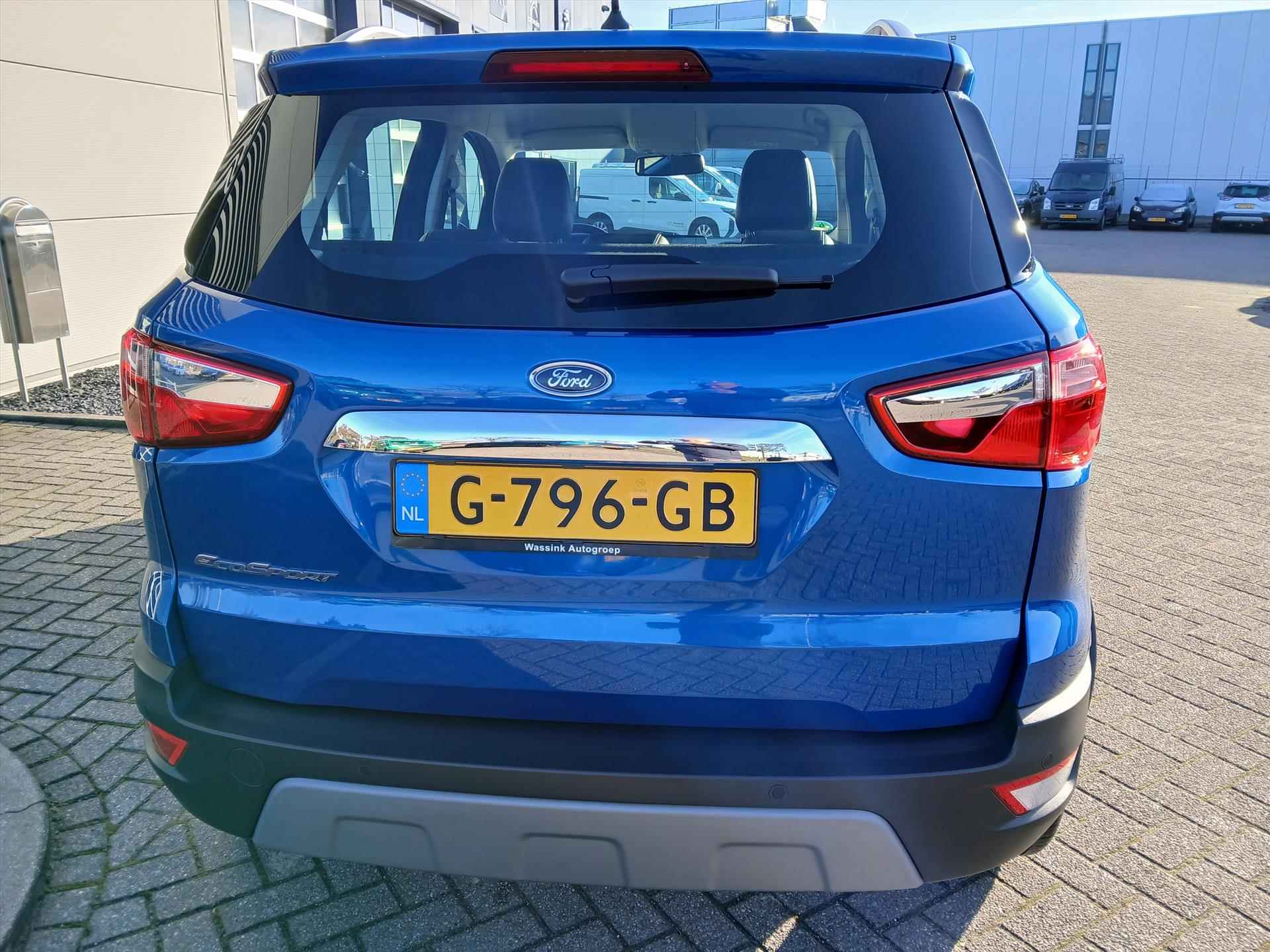 Ford Ecosport 1.0 EcoBoost 125pk Titanium | Navi by App | Licht metalen velgen | Airco | - 5/24