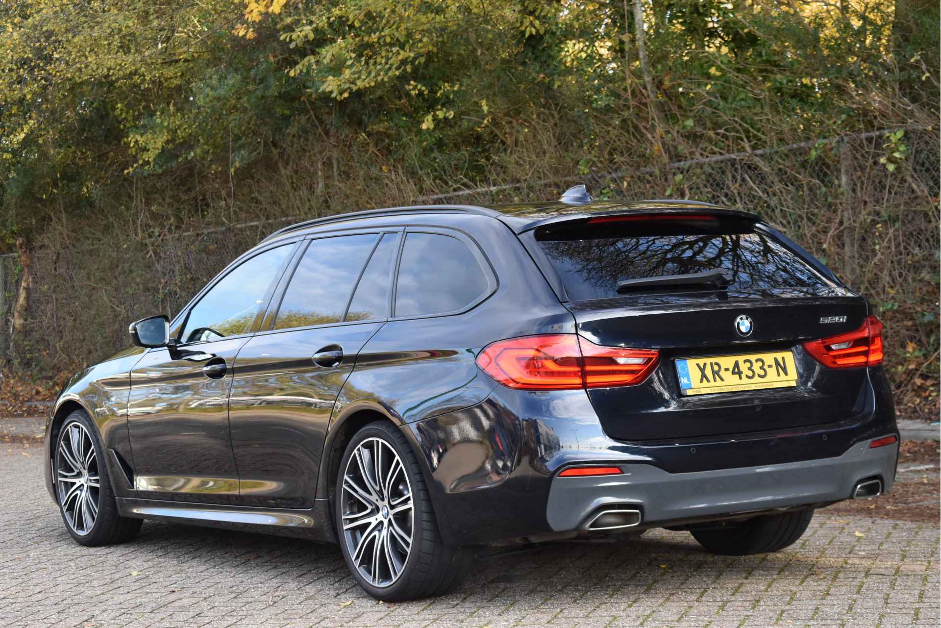 BMW 5 Serie Touring 520i High Executive M-Sport | NL-auto | Elekt.haak | Pano.dak | Headup | Leder dakota | Sfeerverl. | Full LED - 5/75