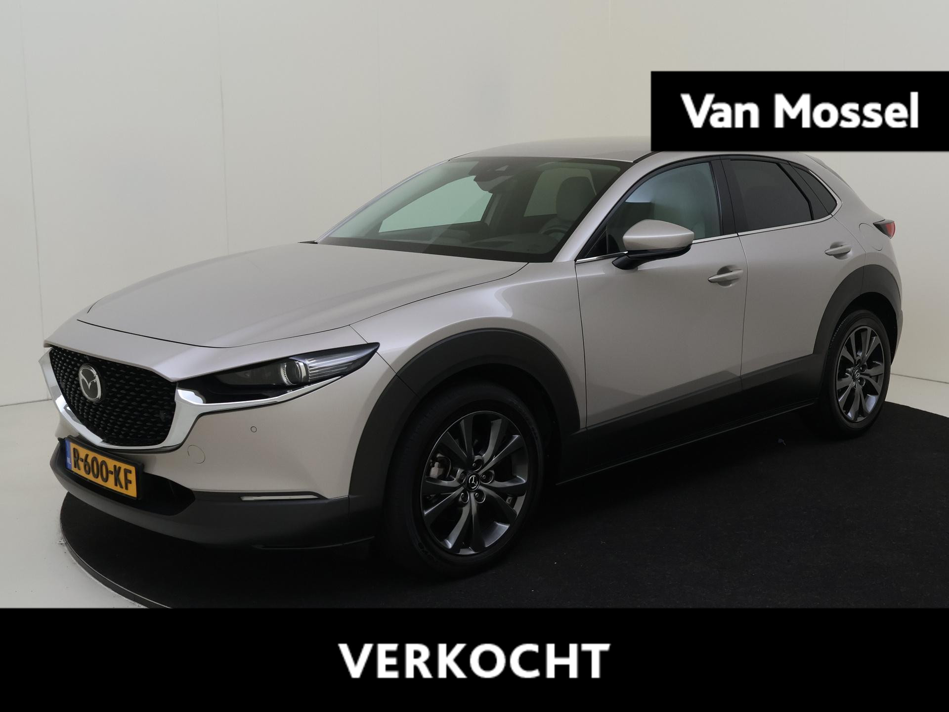 Mazda CX-30 2.0 e-SkyActiv-X M Hybrid Luxury 1e eig. / Leder / Camera / Navigatie