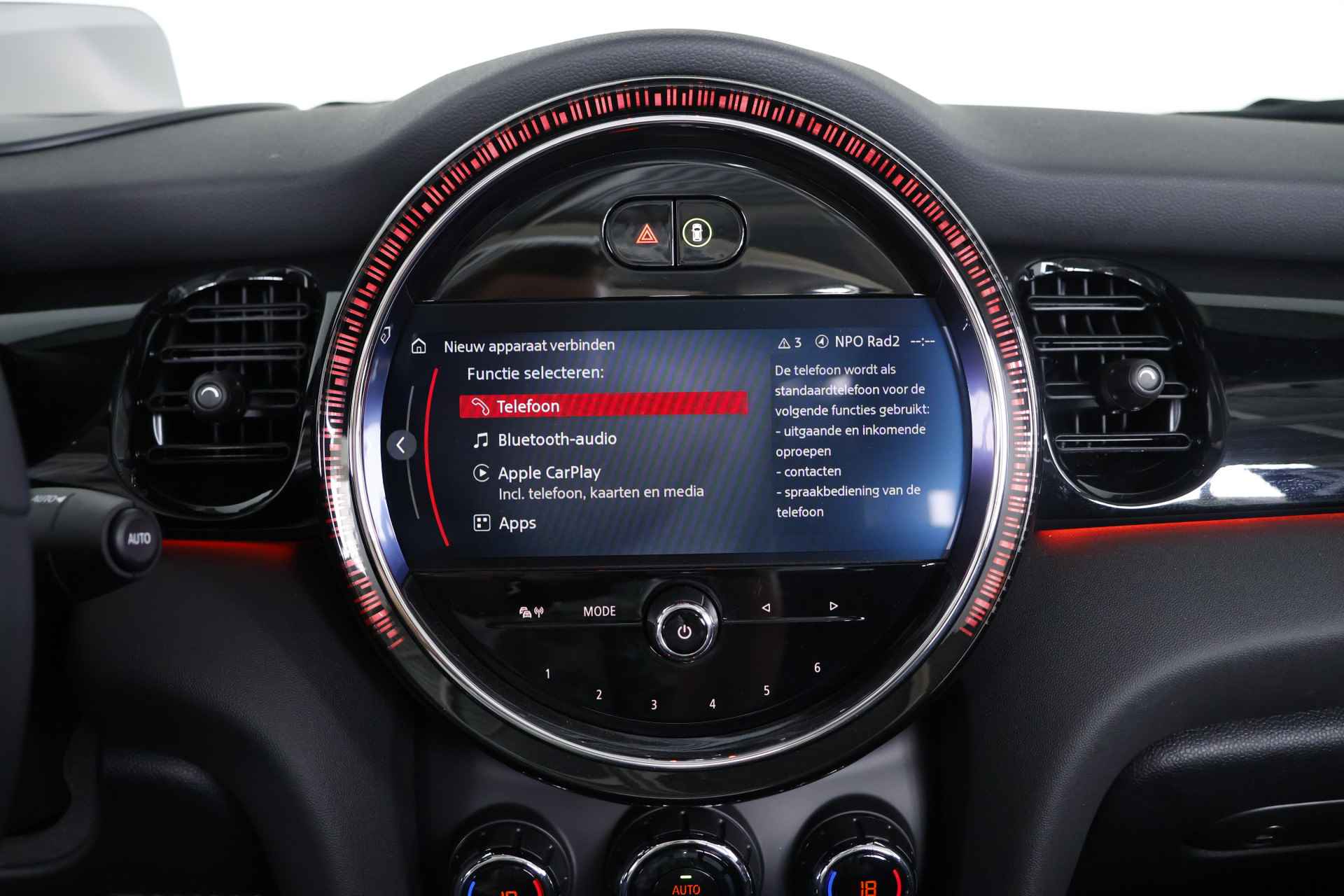 MINI Cabrio 2.0 John Cooper Works JCW Pack 232 pK  Navi / Carplay / Leder / Automaat / ACC / LED - 36/39