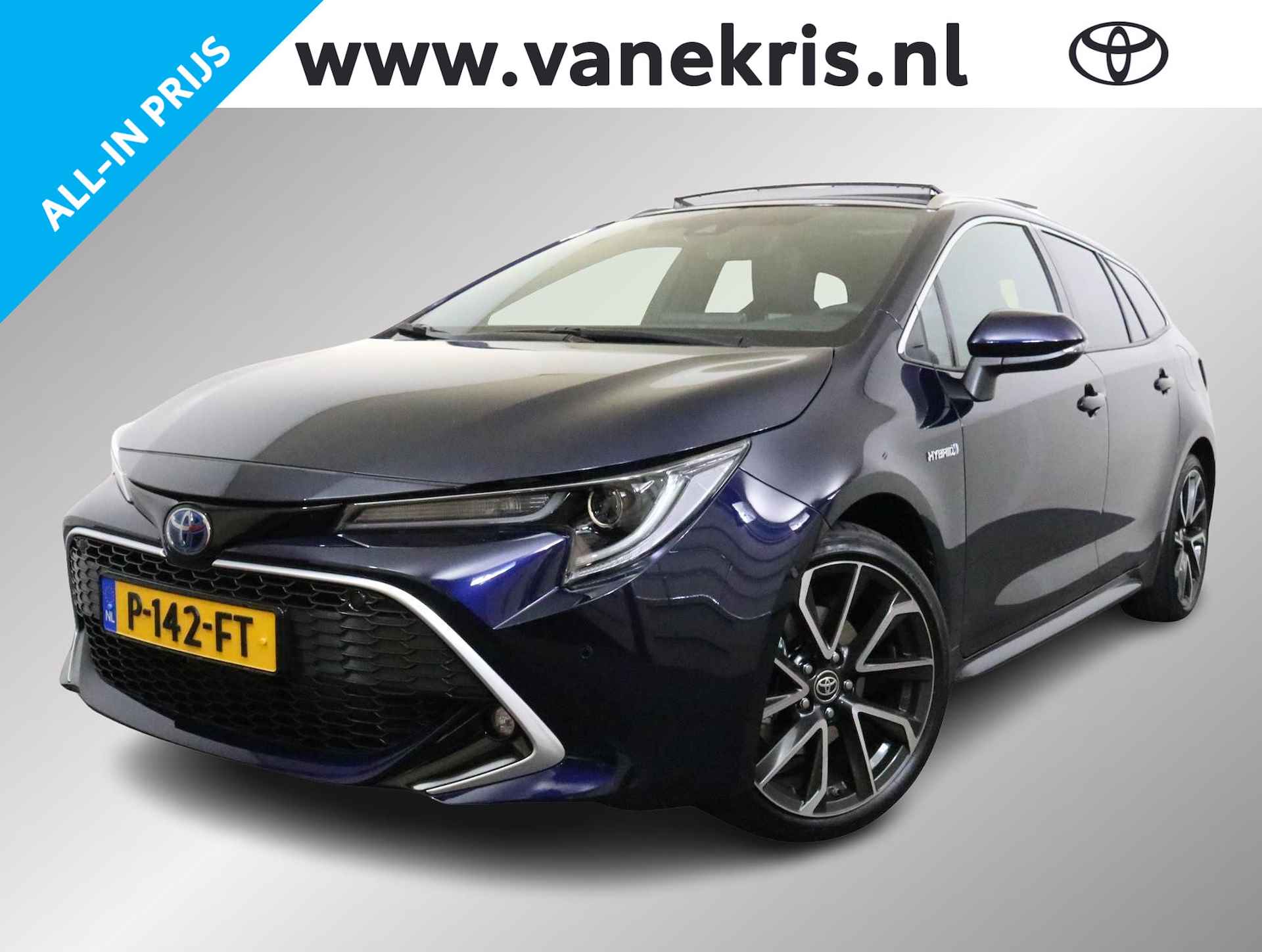 Toyota Corolla Touring Sports 2.0 Hybrid Executive, Panoramisch schuif-/kanteldak | HUD | BSM - 1/47