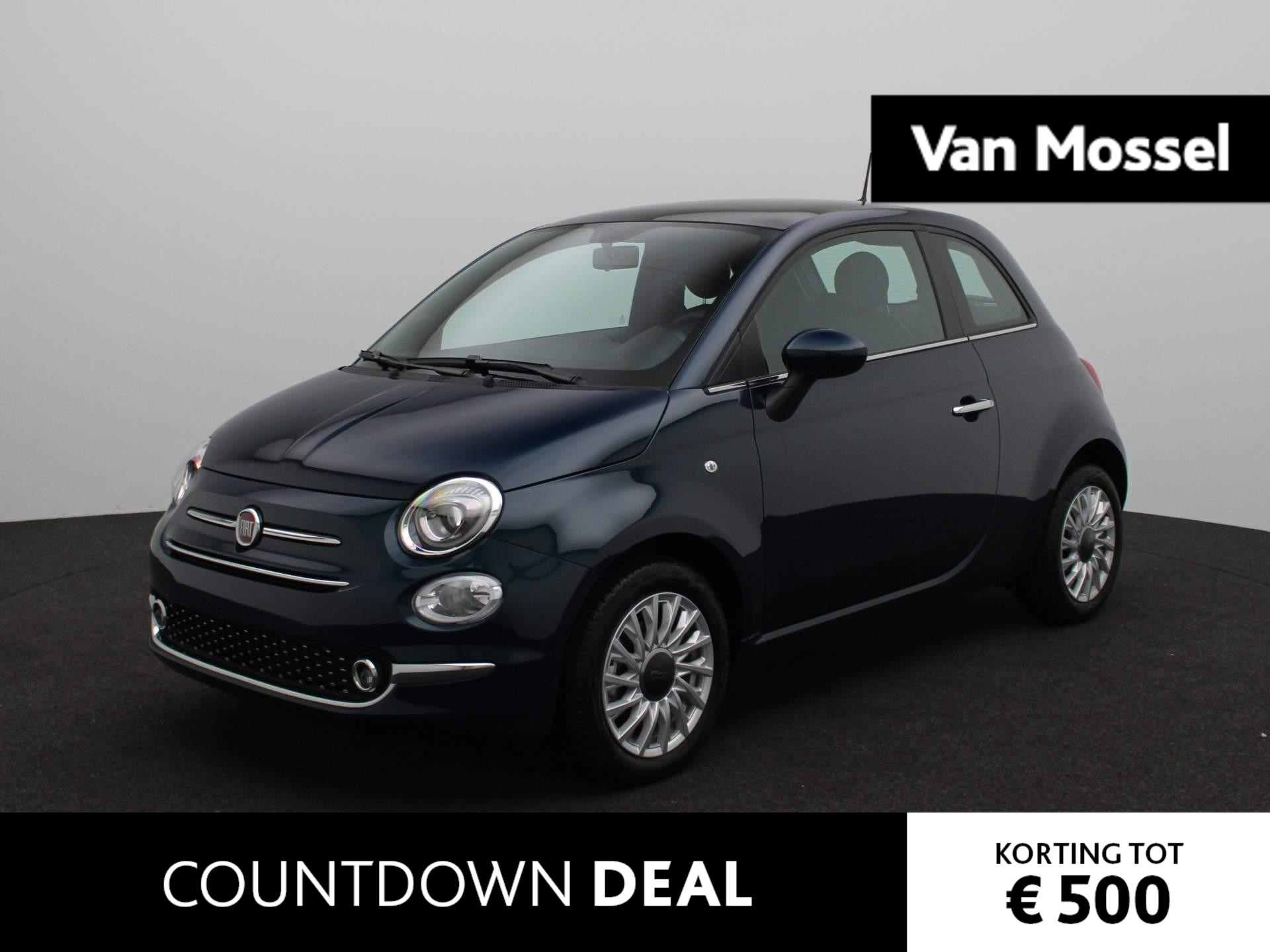 Fiat 500 1.0 Hybrid Dolcevita | Direct Leverbaar | Climate Control | LM. Velgen | Apple Carplay & Android Auto | Parkeersensoren Achter |