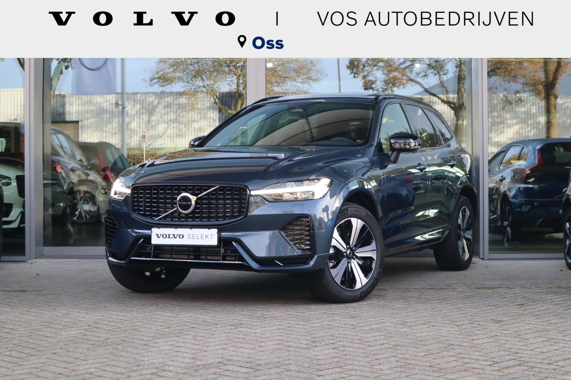 Volvo XC60 2.0 Recharge T6 AWD Plus Dark | MY25| Harman Kardon audiosysteem| Keyless Entry| Semi-elektrisch inklapbare trekhaak|