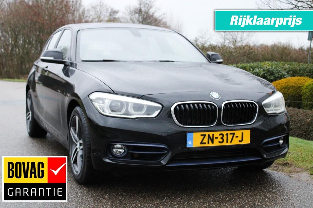 BMW 1-serie 118I 136pk Sport Line Edition ECC/camera/cruise/navi/trekhaak