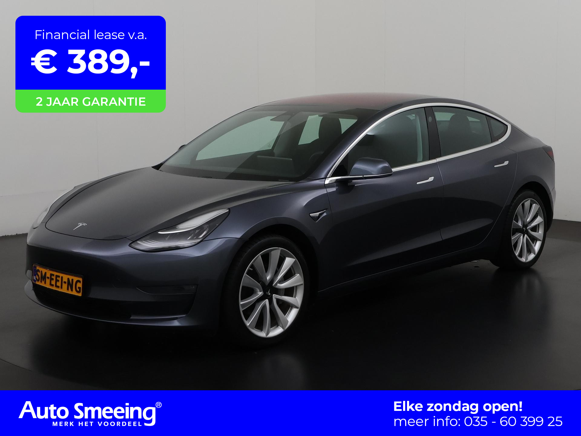 Tesla Model 3 Long Range AWD 75 kWh | 19'' | Zondag Open!