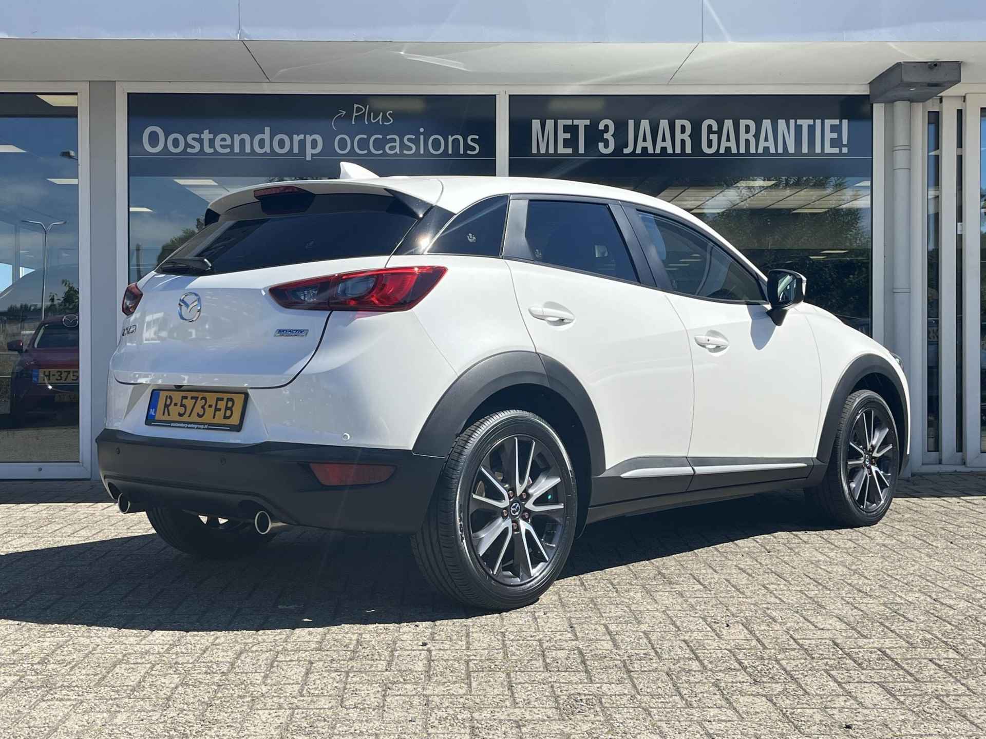 Mazda CX-3 2.0 SkyActiv-G 150pk GT-M 4WD Automaat Mazda CX-3 2.0 SkyActiv-G 150 GT-M 4WD Automaat | Rijklaarprijs! | Navigatie | Cruise Control Adaptief | Parkeersensoren | Stoelverwarming | Stuurverwarming | Inclusief 36 mnd. Garantie! | - 6/40