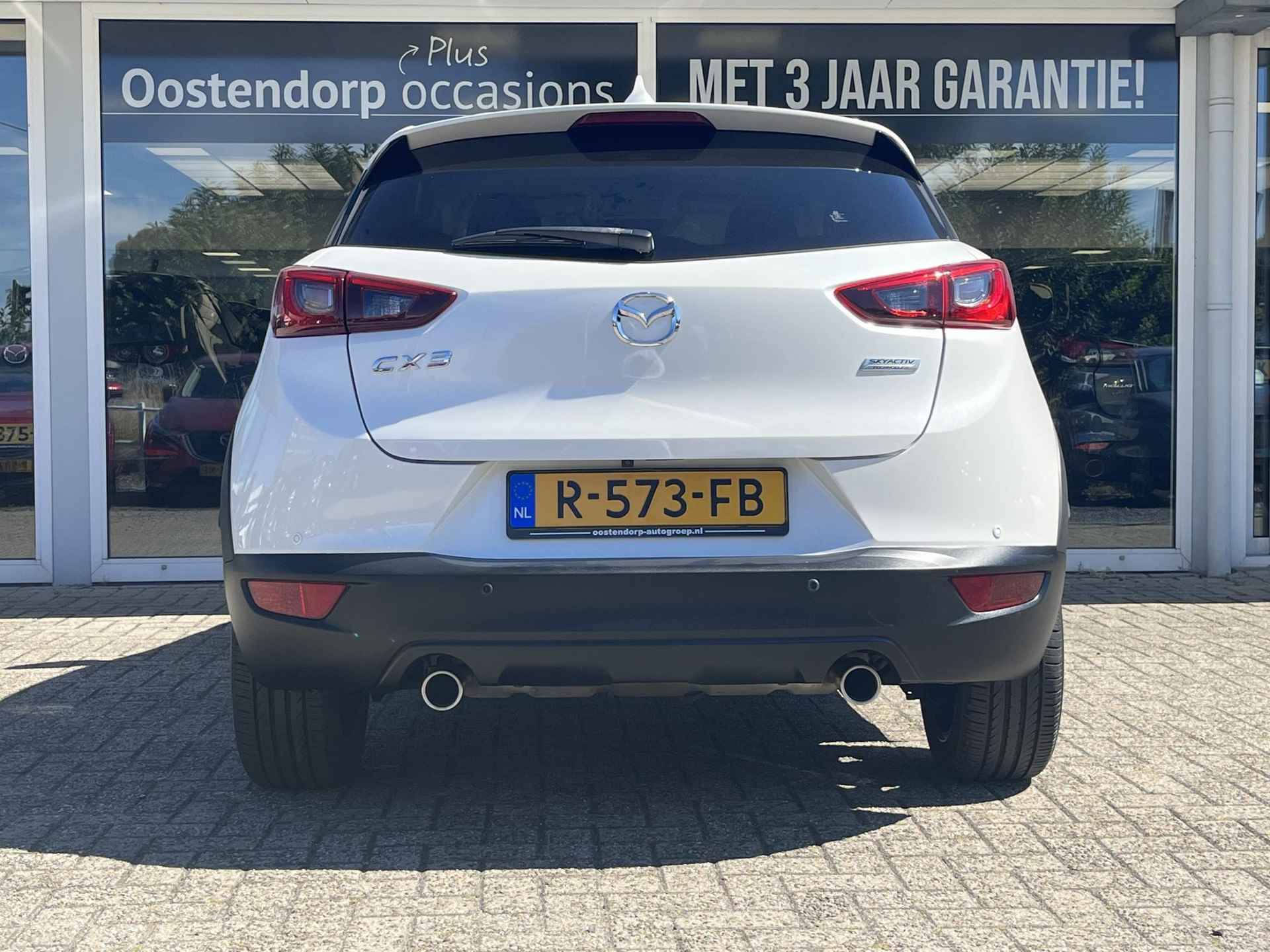 Mazda CX-3 2.0 SkyActiv-G 150pk GT-M 4WD Automaat Mazda CX-3 2.0 SkyActiv-G 150 GT-M 4WD Automaat | Rijklaarprijs! | Navigatie | Cruise Control Adaptief | Parkeersensoren | Stoelverwarming | Stuurverwarming | Inclusief 36 mnd. Garantie! | - 7/40