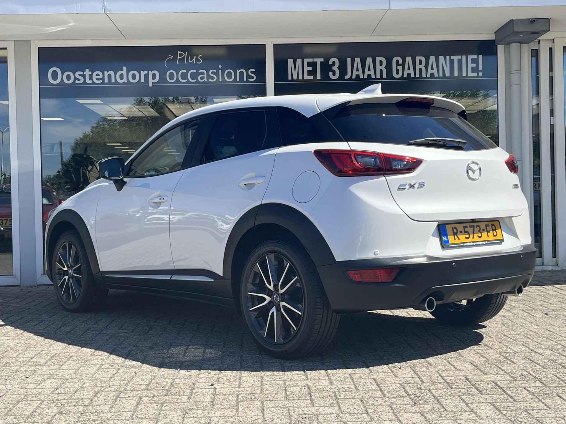 Mazda CX-3 2.0 SkyActiv-G 150pk GT-M 4WD Automaat Mazda CX-3 2.0 SkyActiv-G 150 GT-M 4WD Automaat | Rijklaarprijs! | Navigatie | Cruise Control Adaptief | Parkeersensoren | Stoelverwarming | Stuurverwarming | Inclusief 36 mnd. Garantie! | - 8/40