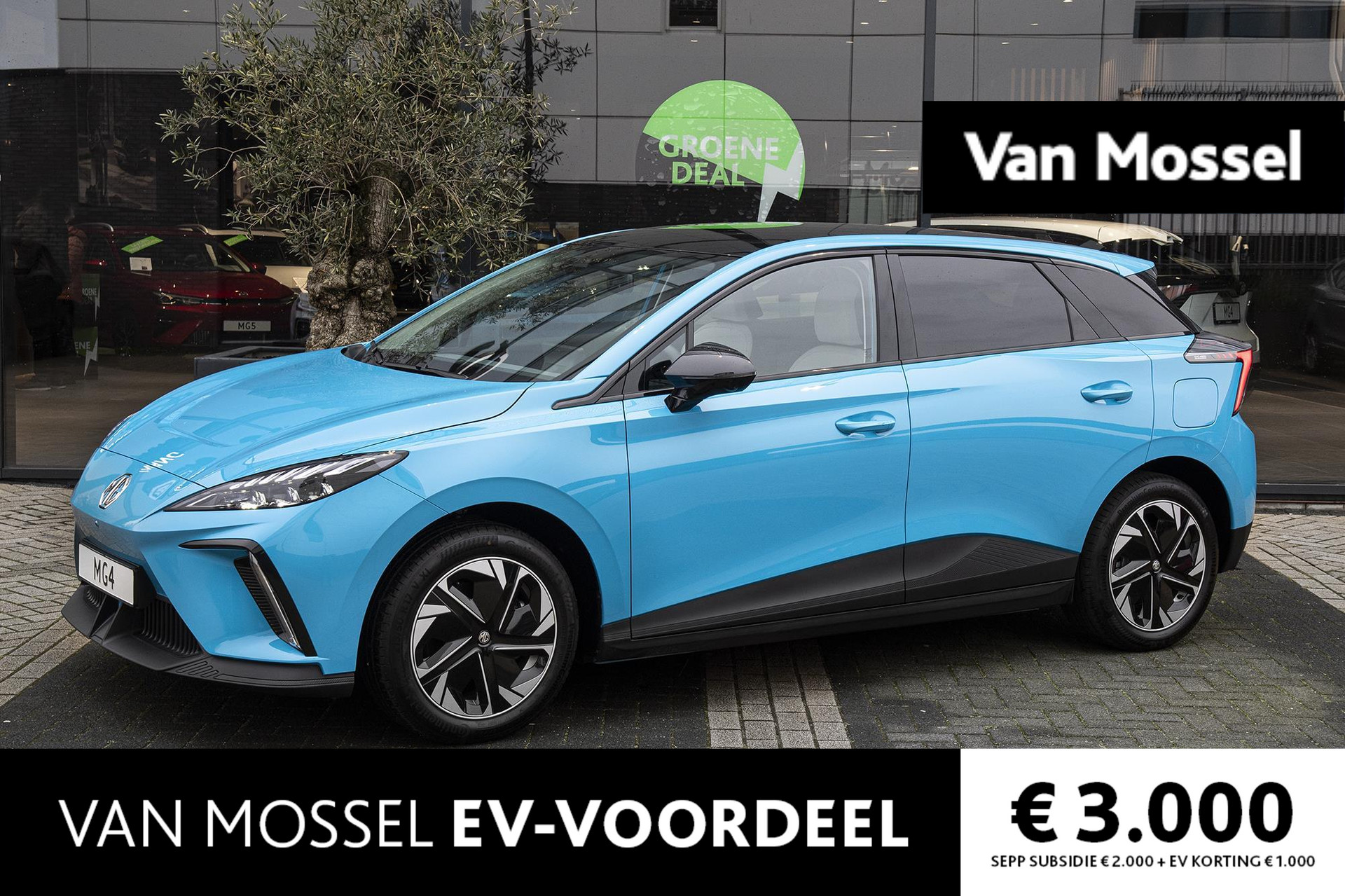 MG 4 Luxury 64 kWh 435 KM WLTP | Navi | Warmtepomp | 360 Camera | Stoel+ Stuurverwarming |