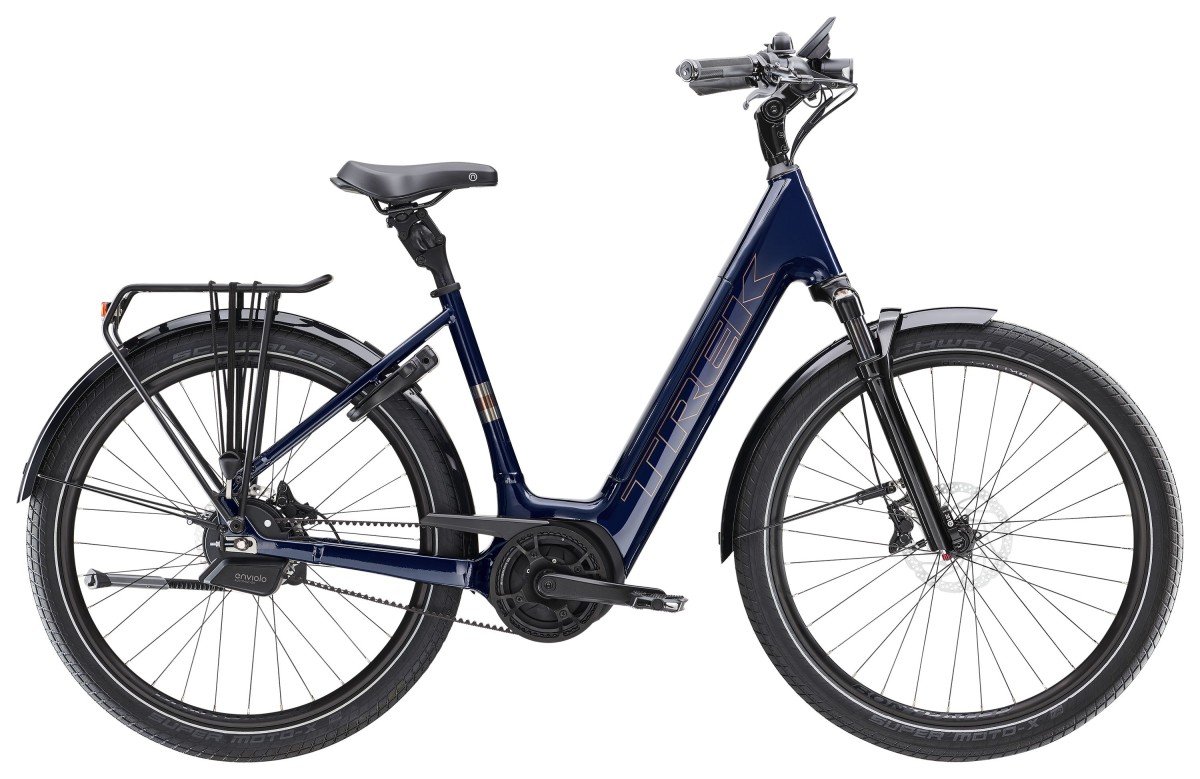 TREK District+ 5 Lowstep 545 Wh Dames DEEP DARK BLUE M 50cm M 2025