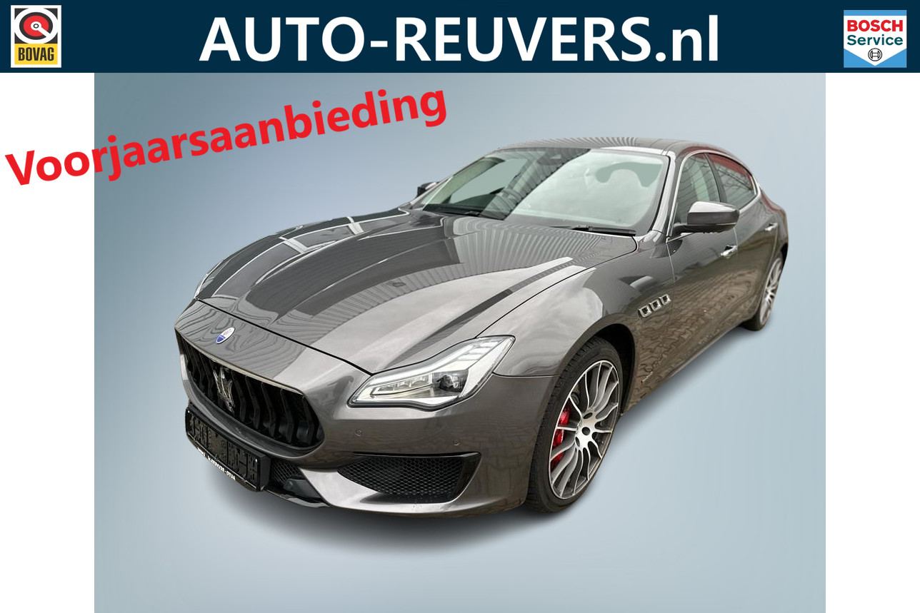 Maserati Quattroporte 3.0 S Q4 AWD / Luxury Line / Bi Xenon / Navigatie / Leder / Soft Close bij viaBOVAG.nl