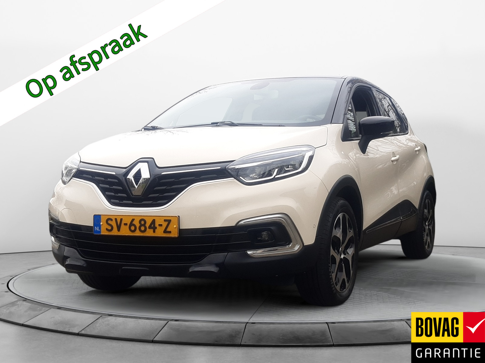 Renault Captur 1.2 TCe Intens 2e Eig. RENAULT-Dealer-Onderh. BOVAG-Garantie. NL-AUTO. Trekhaak, Navigatie/Apple-Carplay/Android-Auto, Parkeer-Assistent, Pakeer-SensorenV+A, Achteruitrijcamera, Privacy-Glas