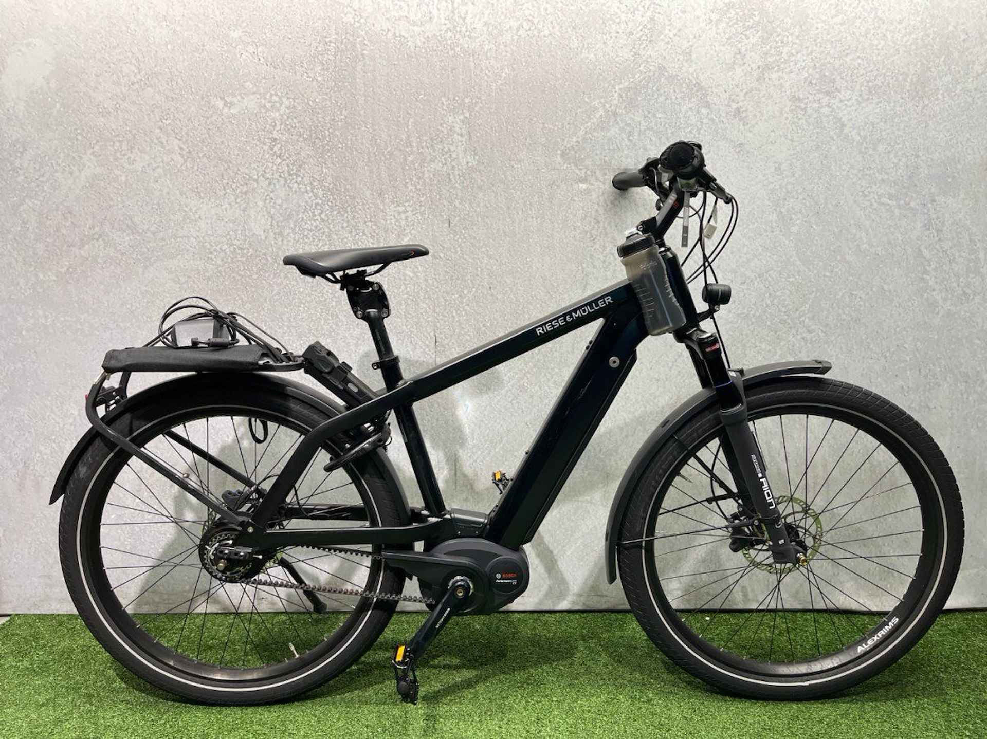 Riese & Müller Charger 500Wh. Heren Zwart 49cm - 1/5