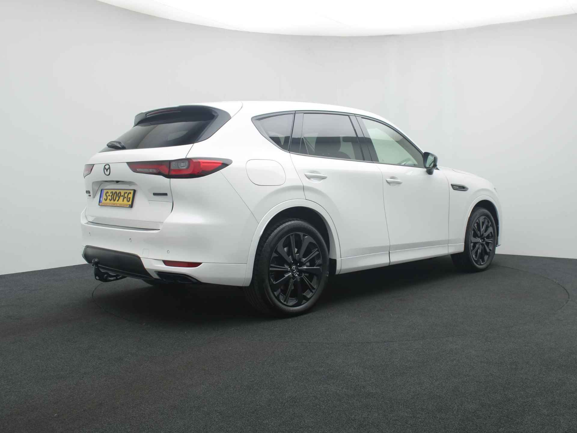 Mazda CX-60 2.5 E-SKYACTIV PHEV Homura 4WD automaat | Panorama Pack | Convenience & Sound Pack | Driver Assistance Pack met wegklapbare trekhaak : dealer onderhouden - 6/51