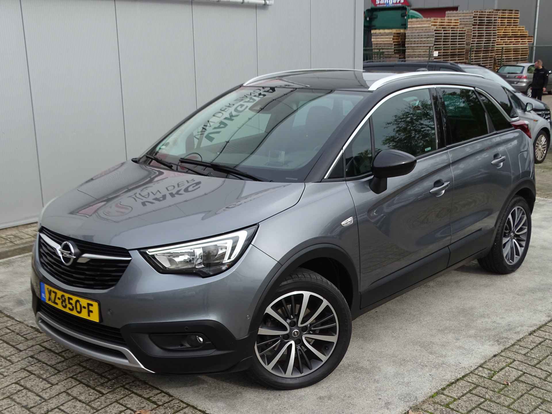 Opel Crossland X 1.2 Turbo Innovation, Panodak, Cruise, Navi, HUD, Trekhk, Zeer Compleet! - 12/76