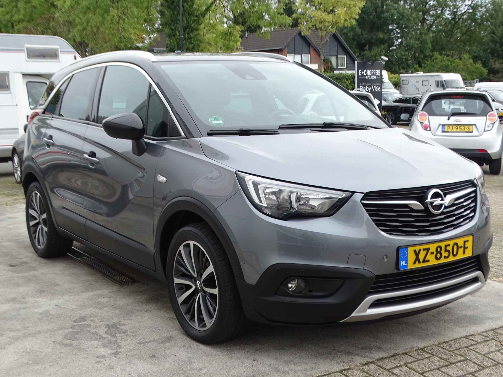 Opel Crossland X 1.2 Turbo Innovation, Panodak, Cruise, Navi, HUD, Trekhk, Zeer Compleet! - 14/76